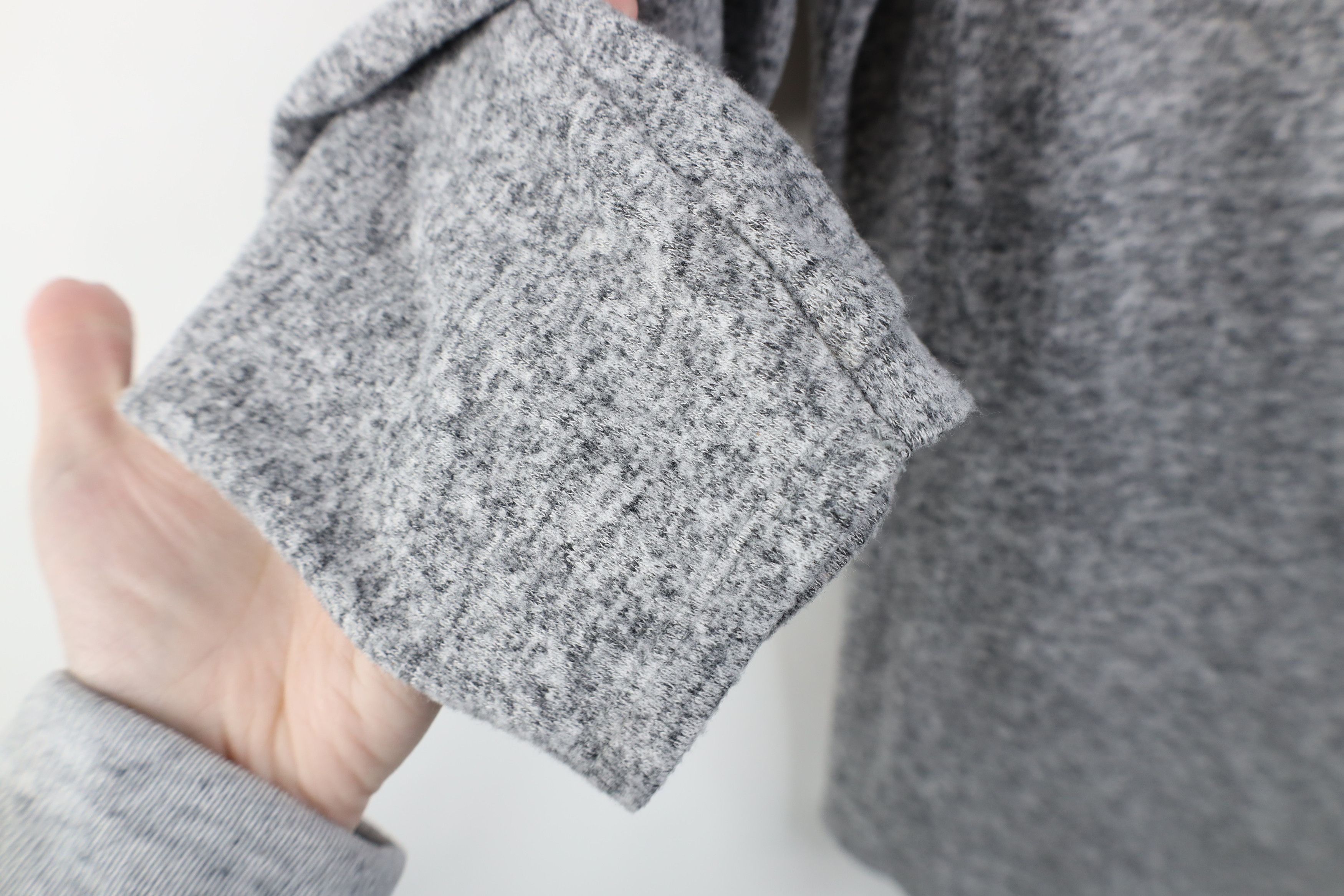 Athleta Athleta Slouchy Collar Jersey Knit Sweater Heather Gray Size XL / US 12-14 / IT 48-50 - 8 Thumbnail