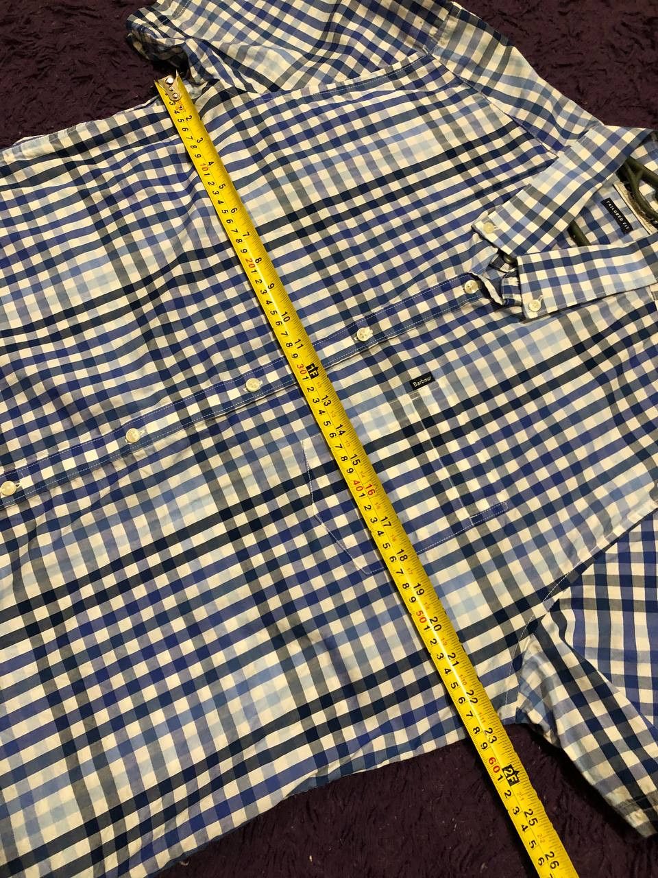 Barbour Logo Barbour Y2K Vintage Print Shirt Streetwear Size US L / EU 52-54 / 3 - 12 Thumbnail