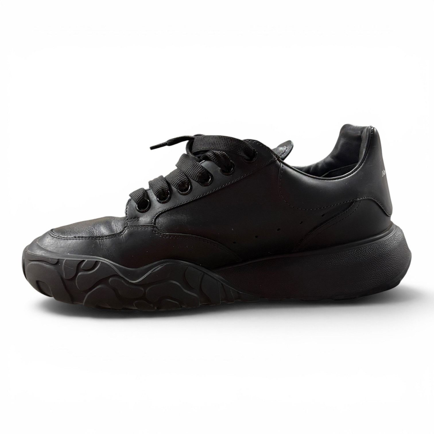 Alexander McQueen Alexander McQueen Court Sneaker Black 10.5M Size US 10.5 / EU 43-44 - 5 Thumbnail