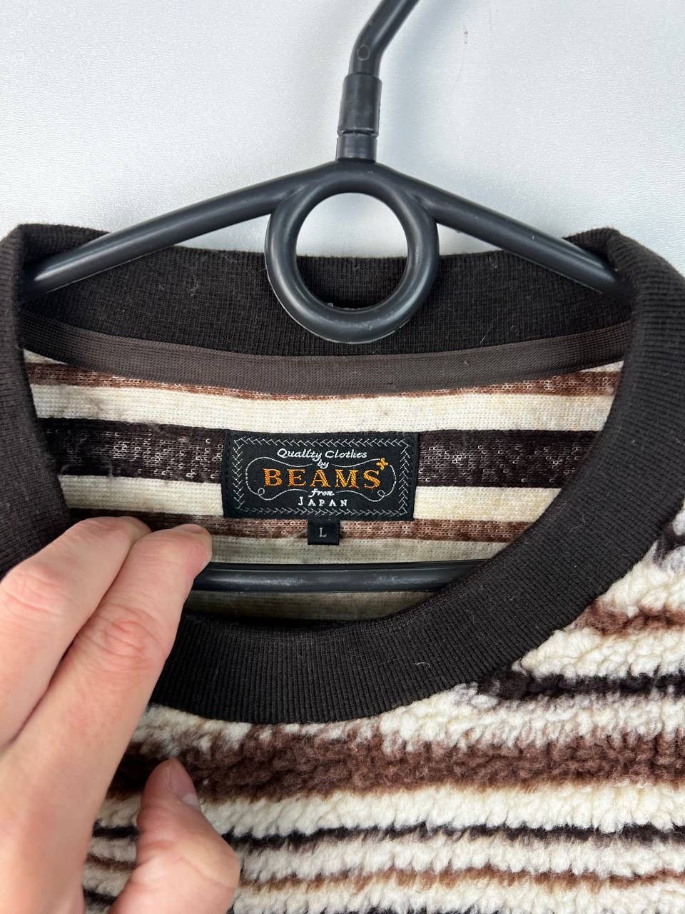 Beams Plus Beams Plus Japan streetwear fleece sweatshirt size L Size US L / EU 52-54 / 3 - 4 Thumbnail