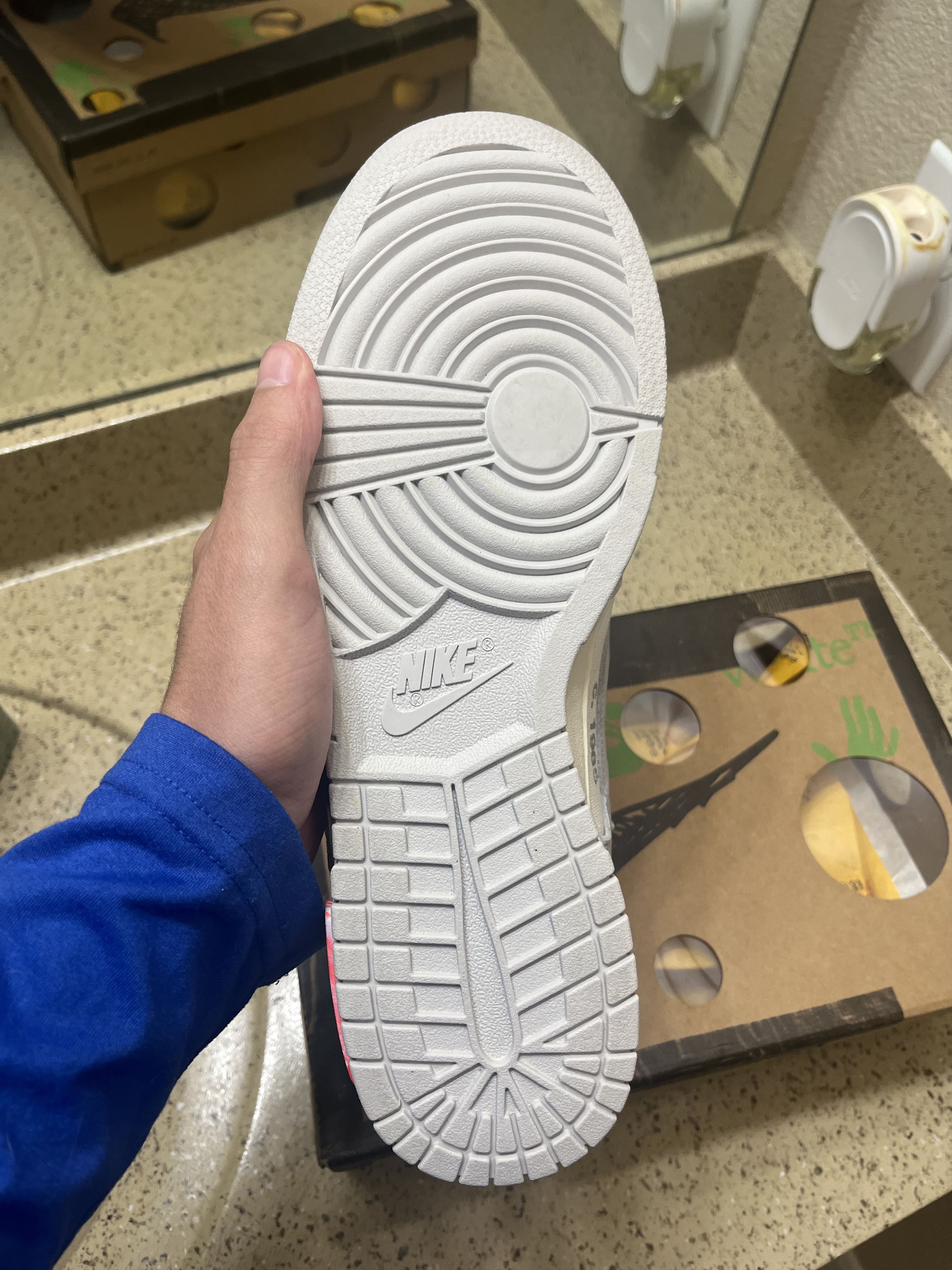 Nike × Off-White Off white nike dunk lot 05 Size US 11 / EU 44 - 8 Thumbnail