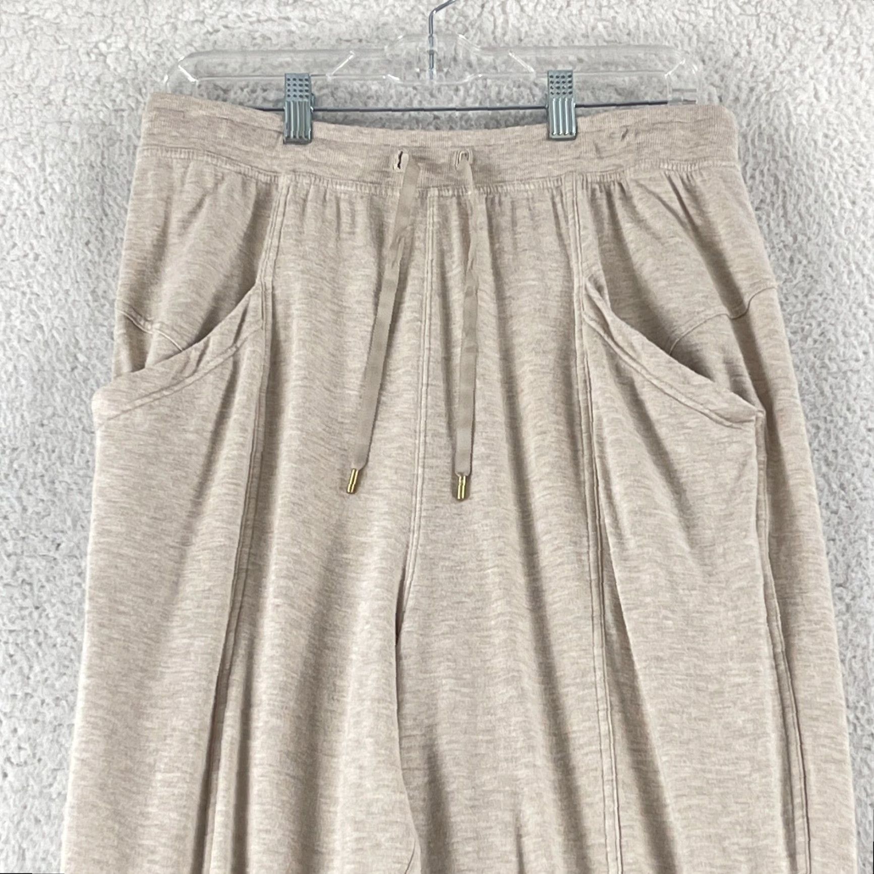 Lululemon Lululemon Still Chill Jogger Pants Women Size 10 Heathered Cashew Pull On Lounge Casual Size 32" / US 10 / IT 46 - 2 Thumbnail
