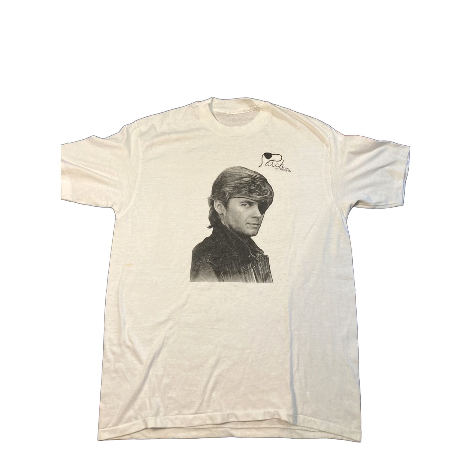 Vintage VINTAGE Stephen Nichols Patch Shirt XL 80s White NBC Soap Opera Promo Mens T-Shirt Size US XL / EU 56 / 4 - 1 Thumbnail