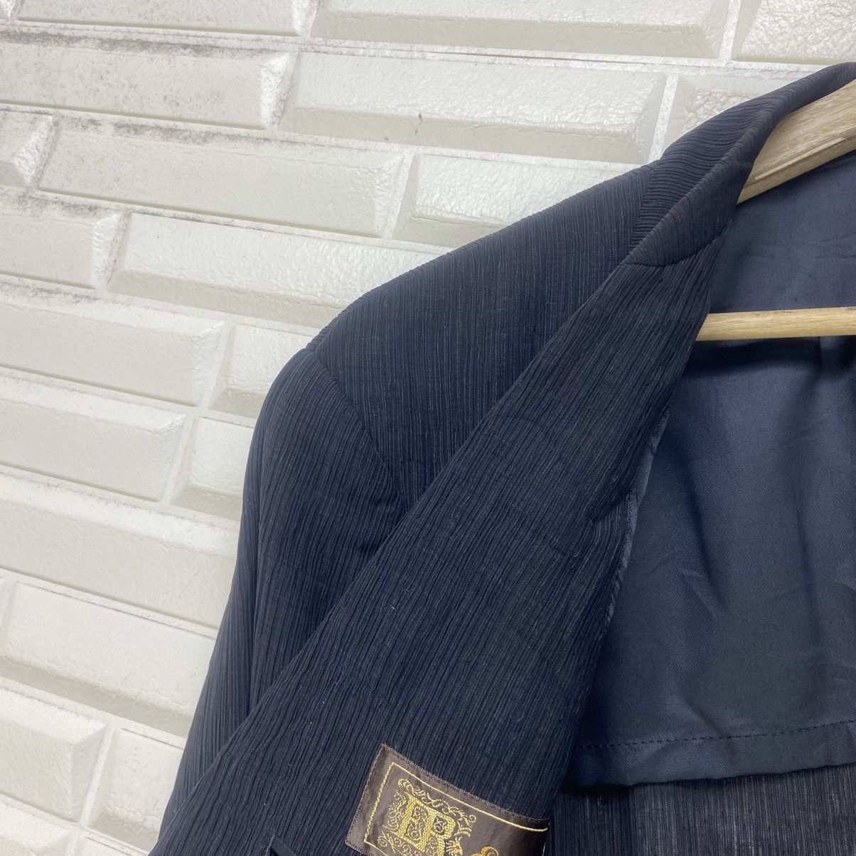 Japanese Brand Japanese Brand Pleat Please Style Pleated Blazer Coat Size US M / EU 48-50 / 2 - 14 Thumbnail