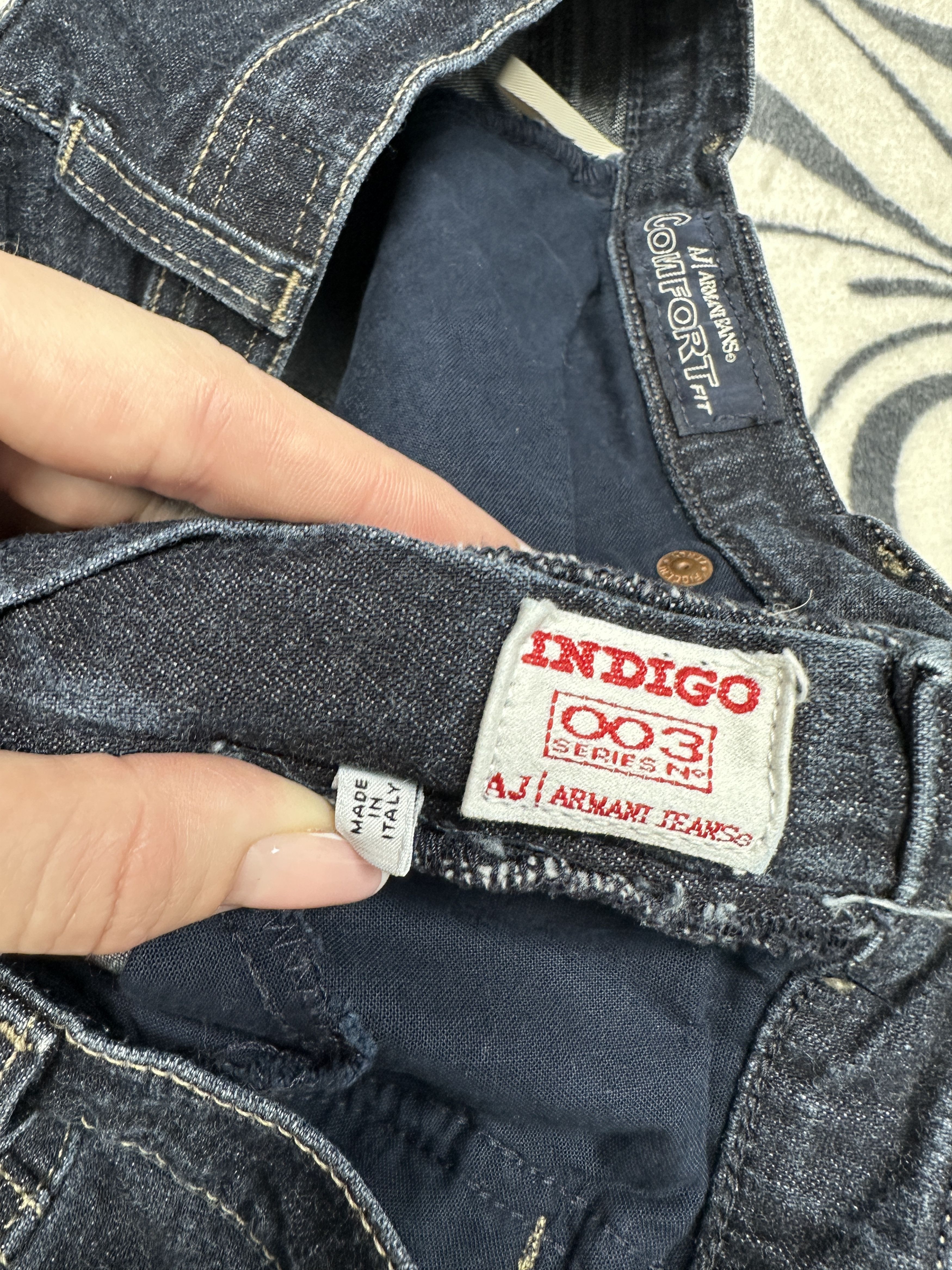Armani Armani Jeans Mens Denim Pants Flared Jeans Size US 31 - 9 Thumbnail