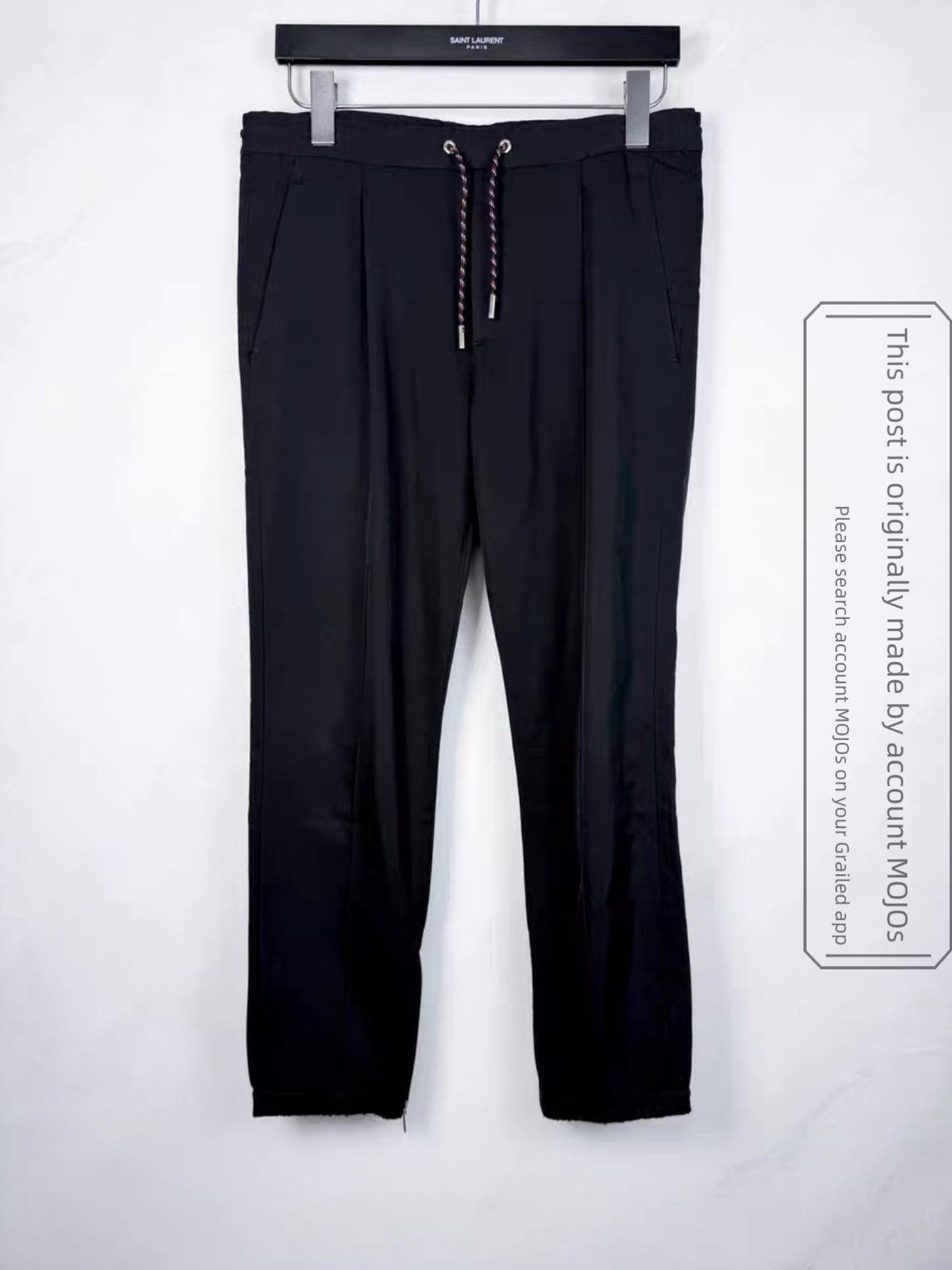 Dior Homme AW04 ストライプ　スラックス　44 Dior × Hedi Slimane Dior Homme AW04 Black Pants | Grailed
