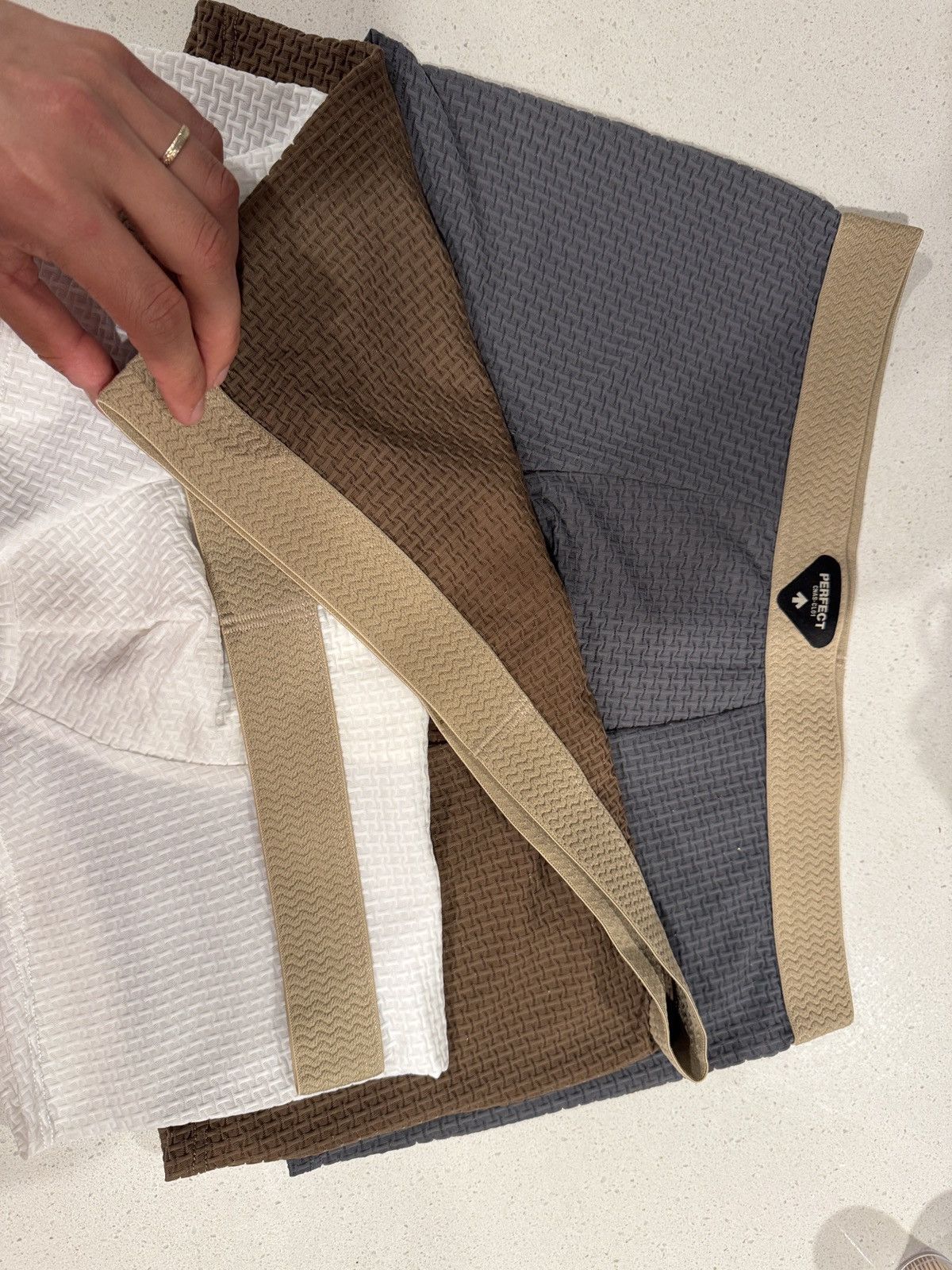 Other Waffle-Knit Boxer Briefs with Neutral Waistbands Size 28 - 7 Thumbnail