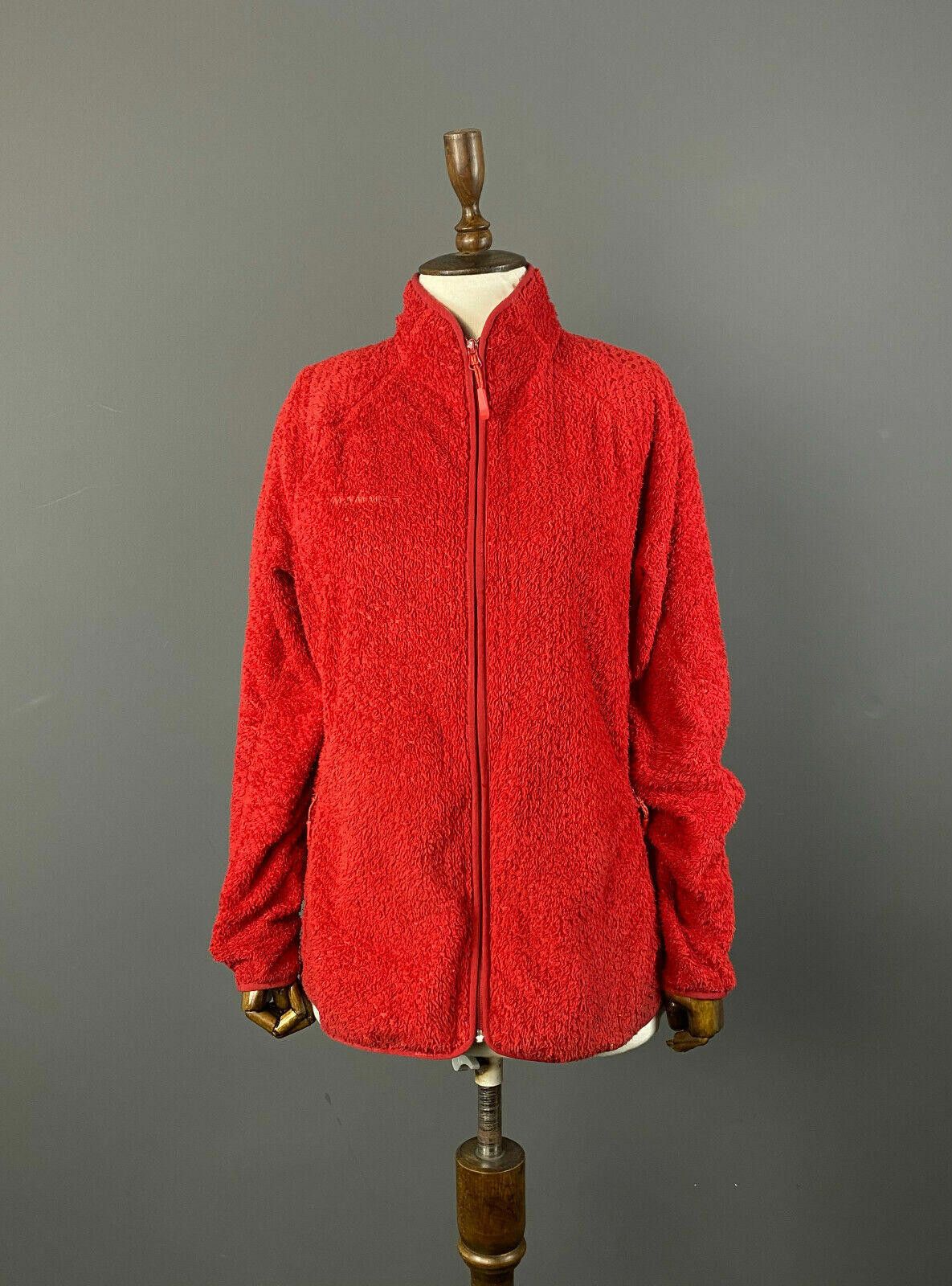 Mammut Ladies Mammut Red Faux Fur Mock Sweater EU XL / ASIA XXL Size XL / US 12-14 / IT 48-50 - 1 Thumbnail