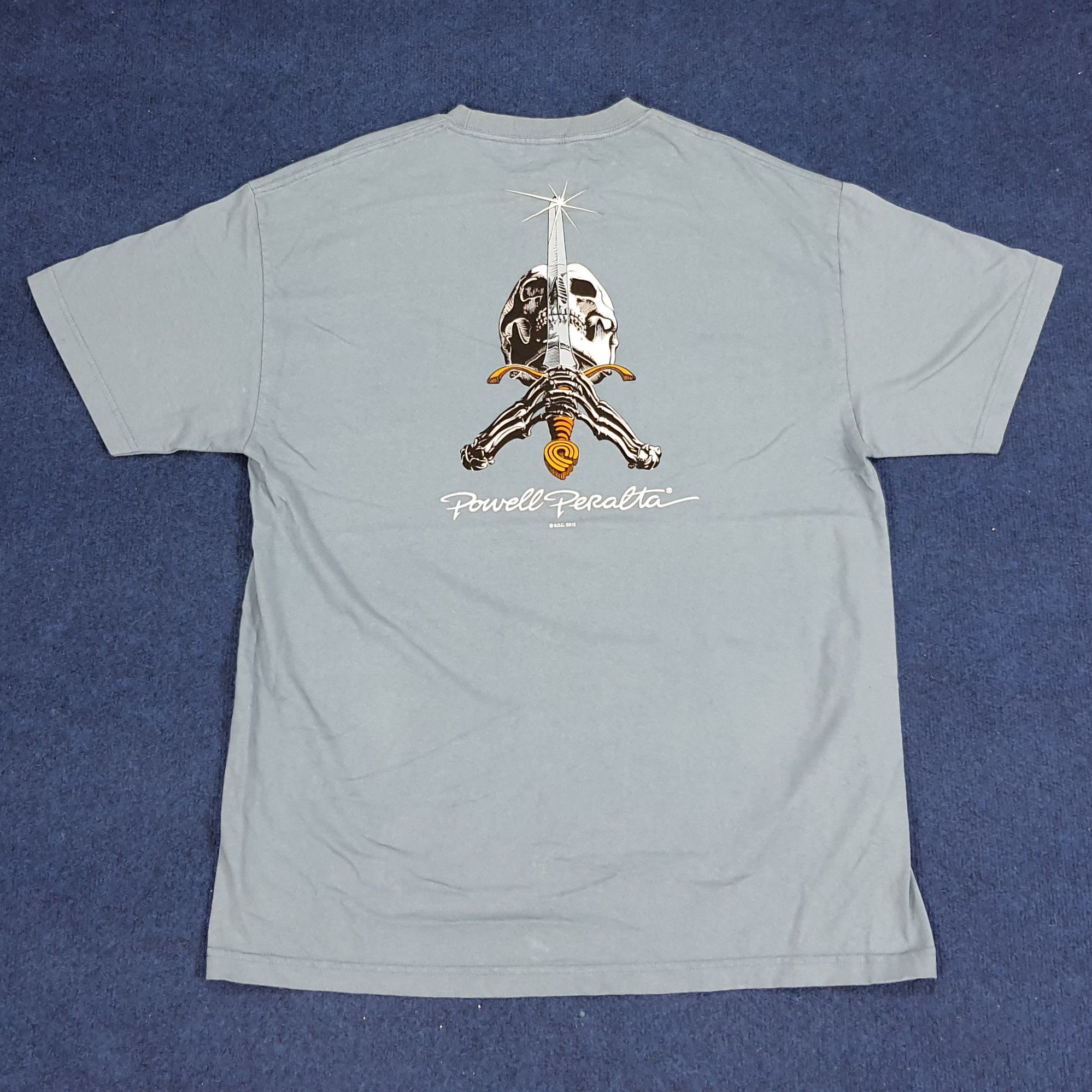 Powell Peralta × Vintage Vintage Powell Peralta Skate Tshirt Size US XL / EU 56 / 4 - 1 Thumbnail