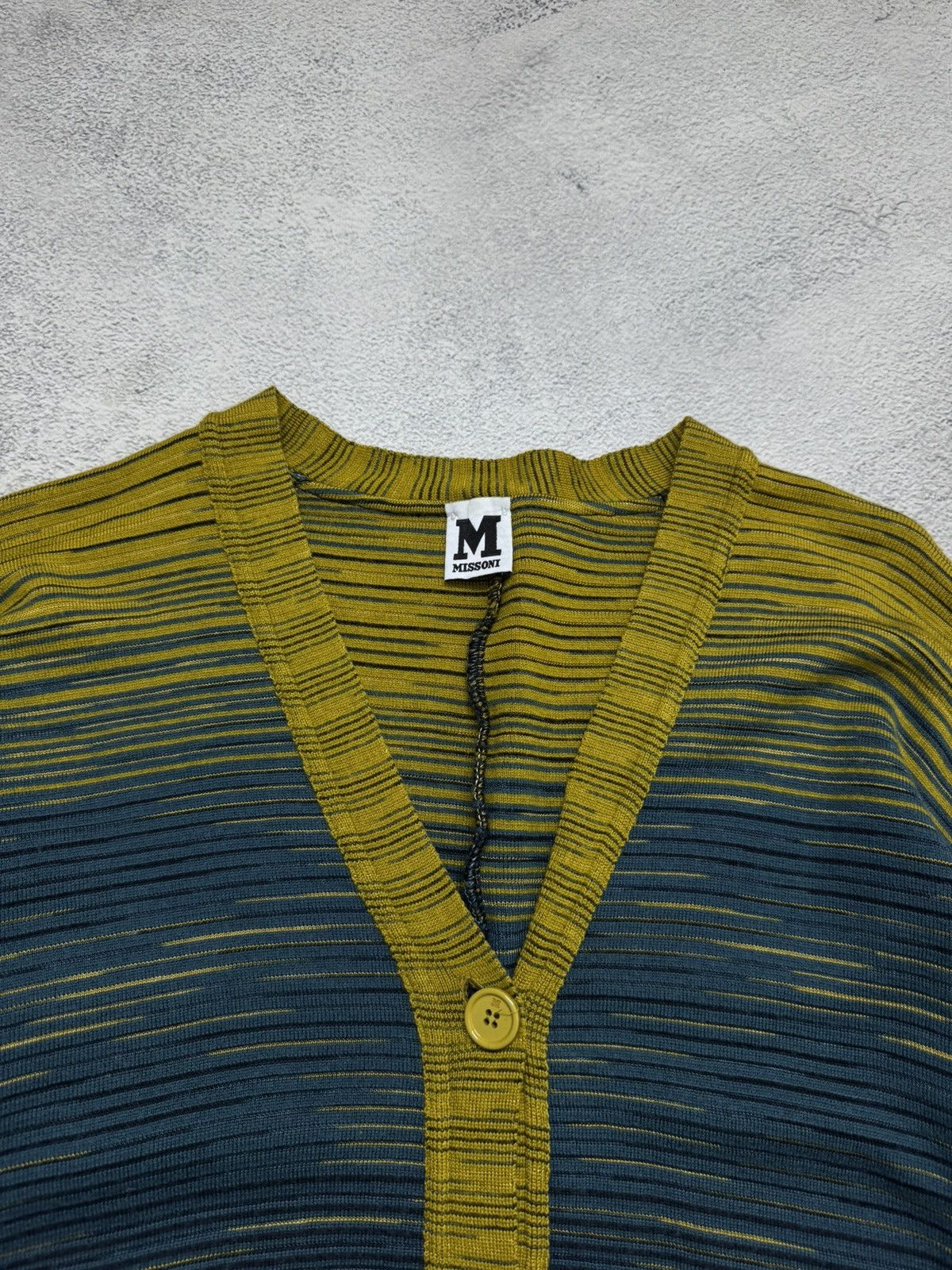 Missoni Vintage Missoni Knit Cardigan Sweater Luxury 90’s Size S / US 4 / IT 40 - 4 Thumbnail