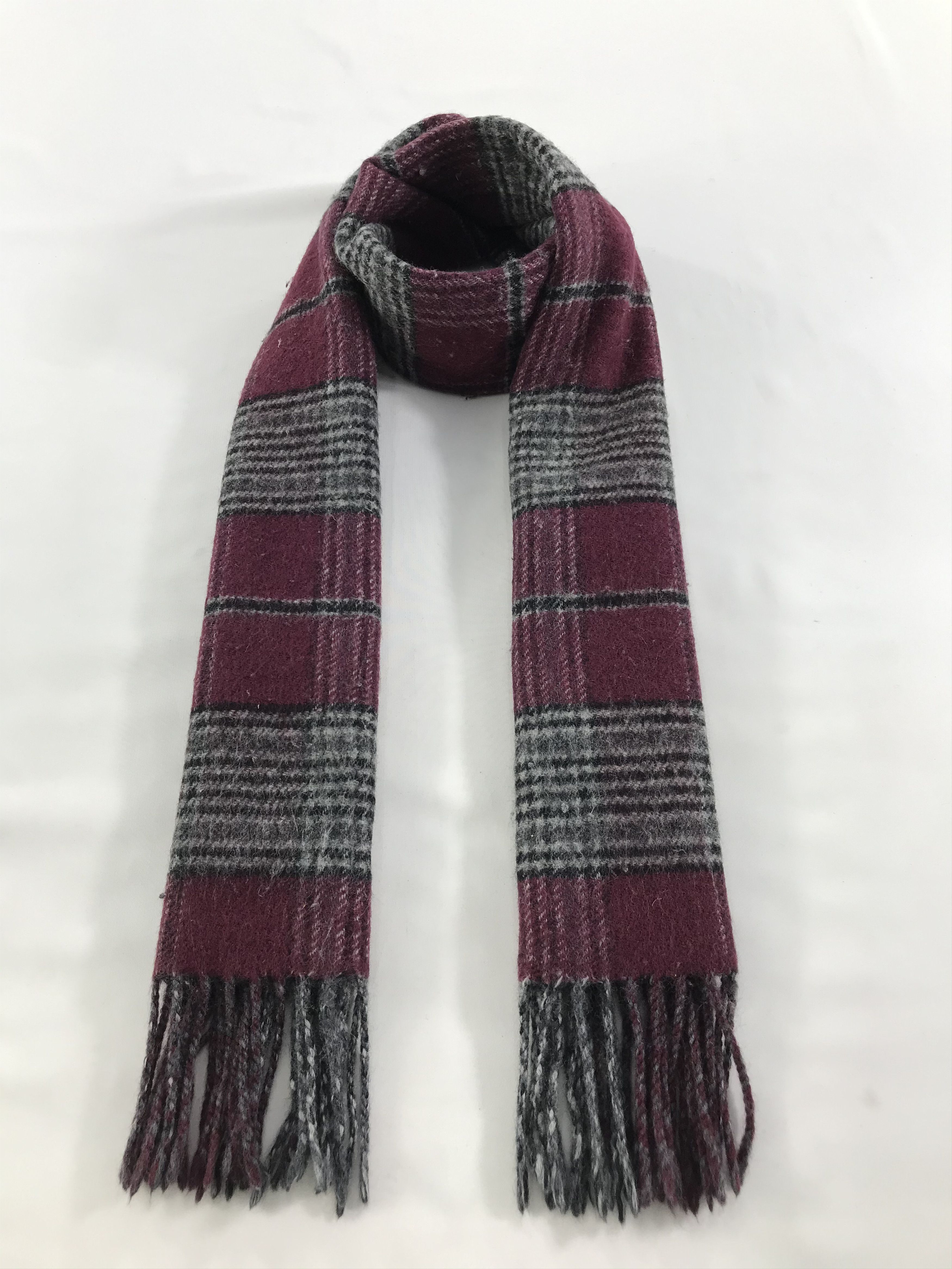 DAKS DAKS London Wool Scarf Muffler V131 Size ONE SIZE - 1 Thumbnail