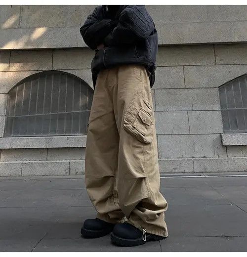 VIBE Casual Cargo Pants - Versatile Streetwear Size US 30 / EU 46 - 5 Thumbnail