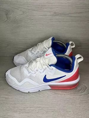 Nike Nike Air Max Fury GS White Blue Pink Trainers UK 4 Size US 4.5 / IT 34.5 - 3 Thumbnail