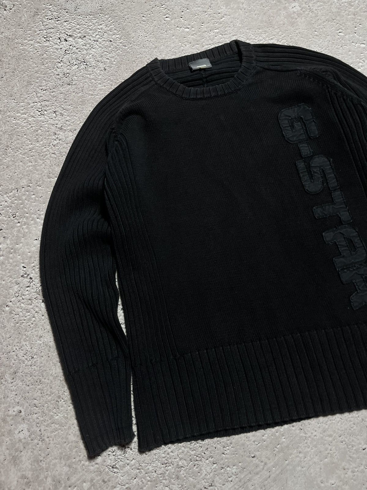 G-Star × Hysteric Glamour Y2K G Star Knit Faded Ribbed Vintage Sweater Size US L / EU 52-54 / 3 - 3 Thumbnail