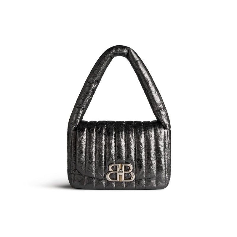 Balenciaga o1s1rm1024 Size: OS / Monaco Small Sling Bag Metallized Size ONE SIZE - 1 Thumbnail