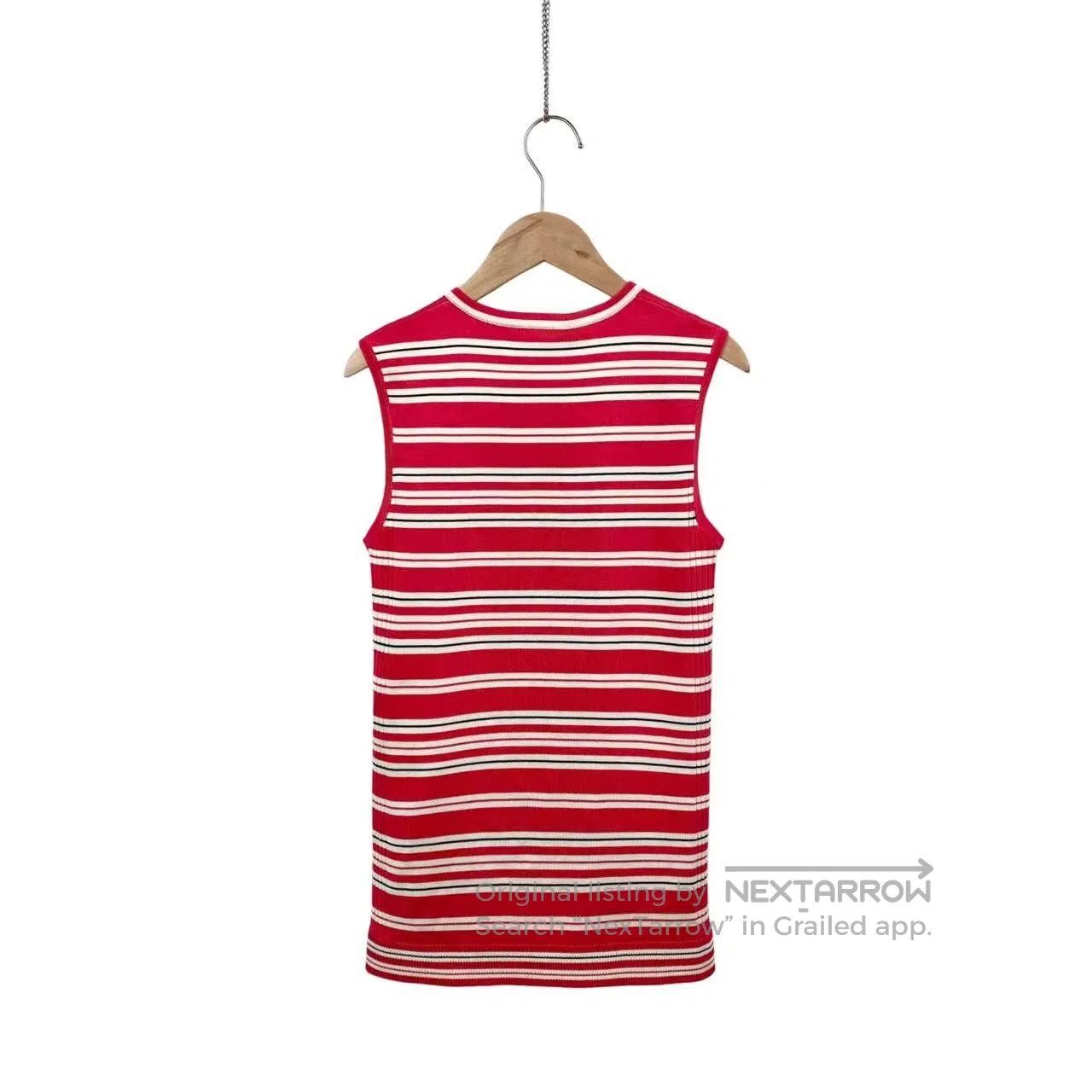 Louis Vuitton Louis Vuitton Striped print sleeveless vest| Size XS / US 0-2 / IT 36-38 - 2 Thumbnail