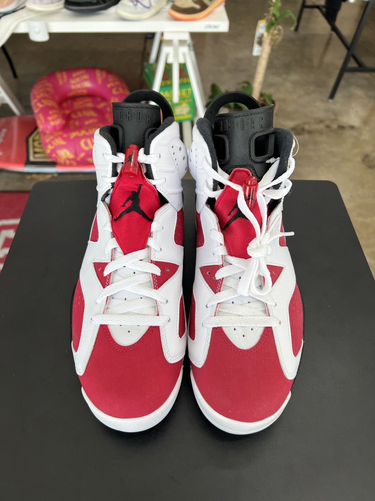 Jordan Brand Air Jordan 6 Carmine Sz. 9 (2014) Size US 9 / EU 42 - 2 Thumbnail