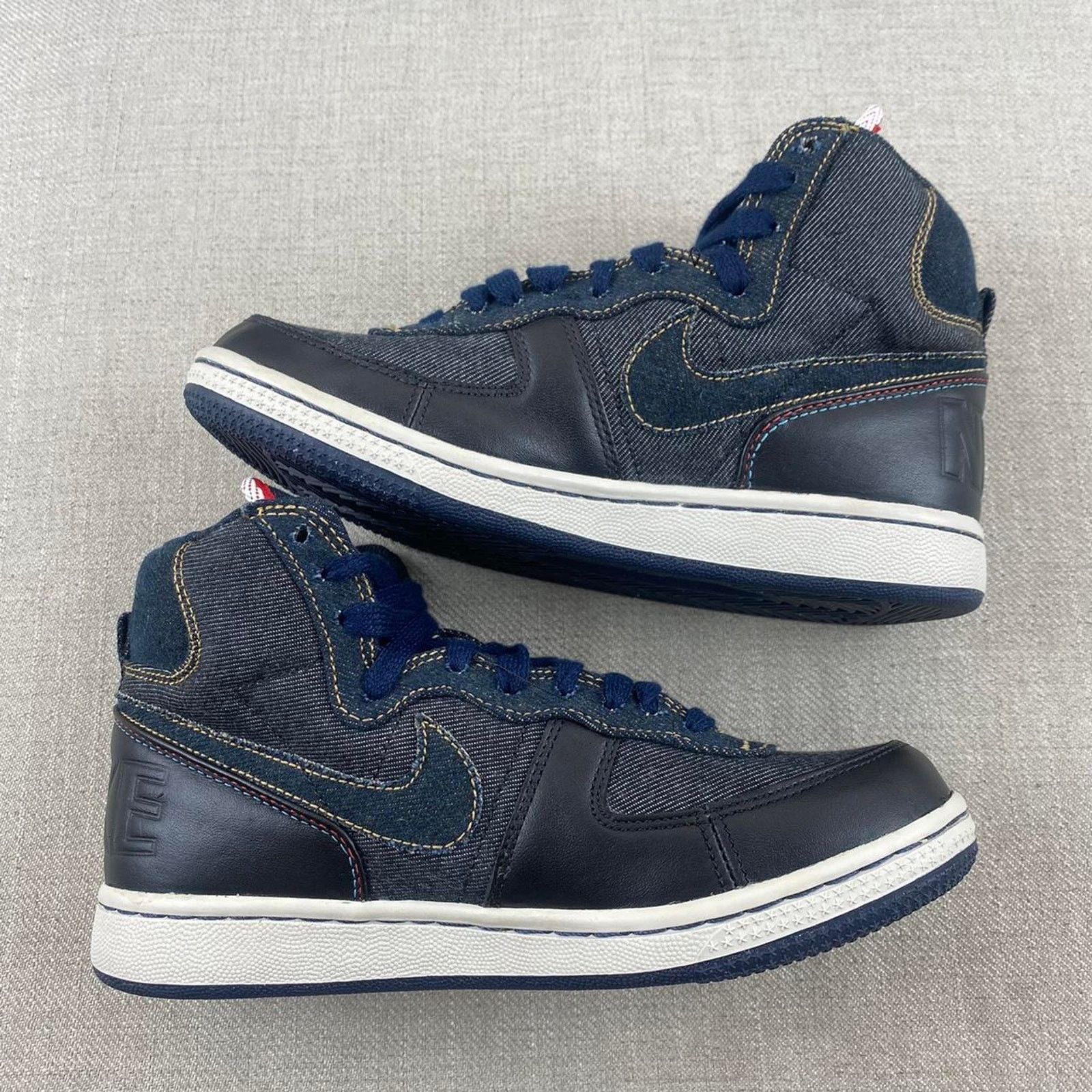 Nike 2009 Nike Terminator High “Levi’s/ Denim” Size US 6 / IT 36 - 4 Thumbnail