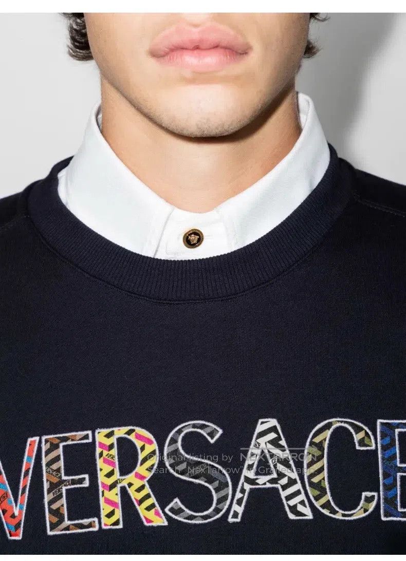 Versace Versace Men's crew neck pullover sweatshirt Size US M / EU 48-50 / 2 - 6 Thumbnail