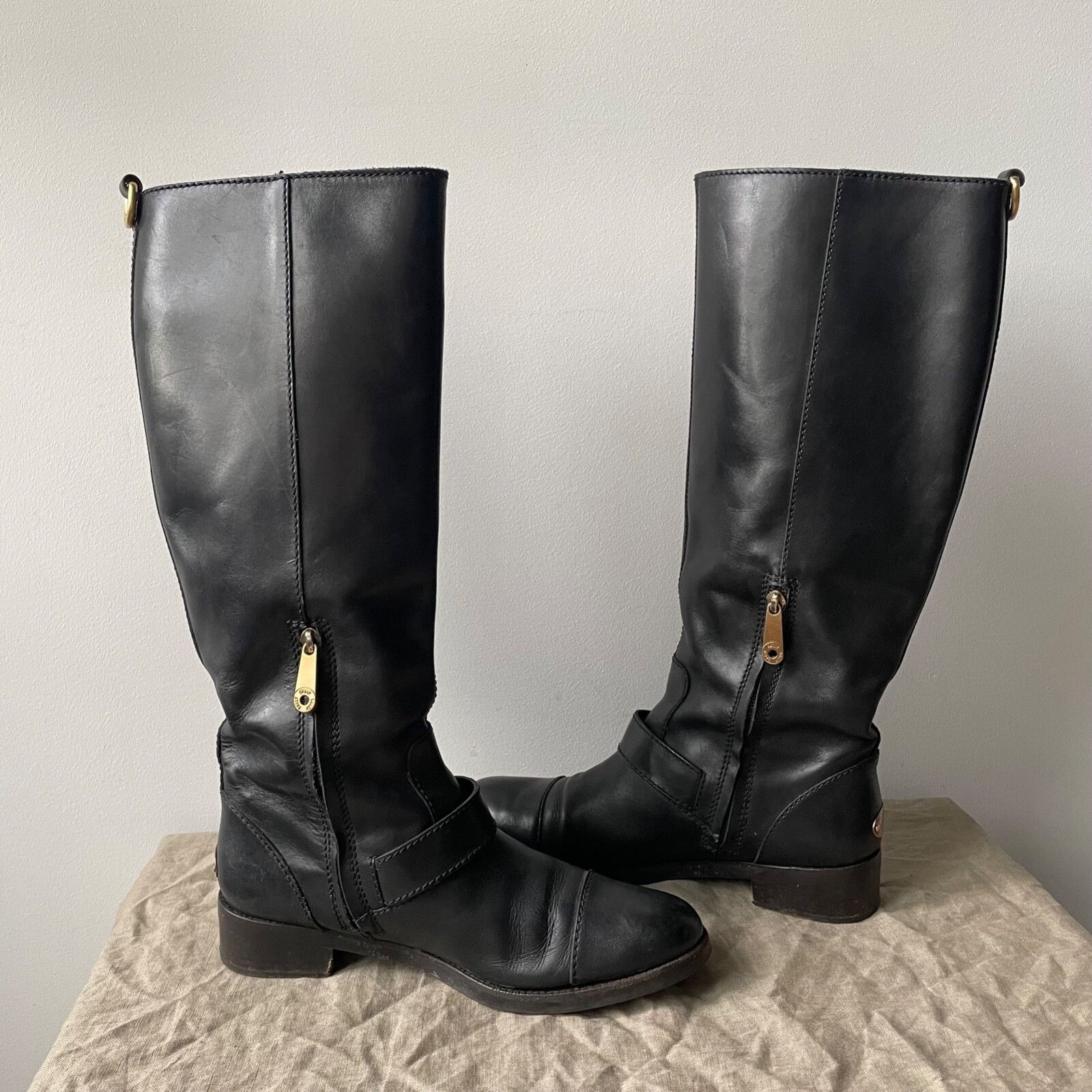 Bally Bally Leather Riding Boots 9024AC Size US 8 / IT 38 - 9 Thumbnail
