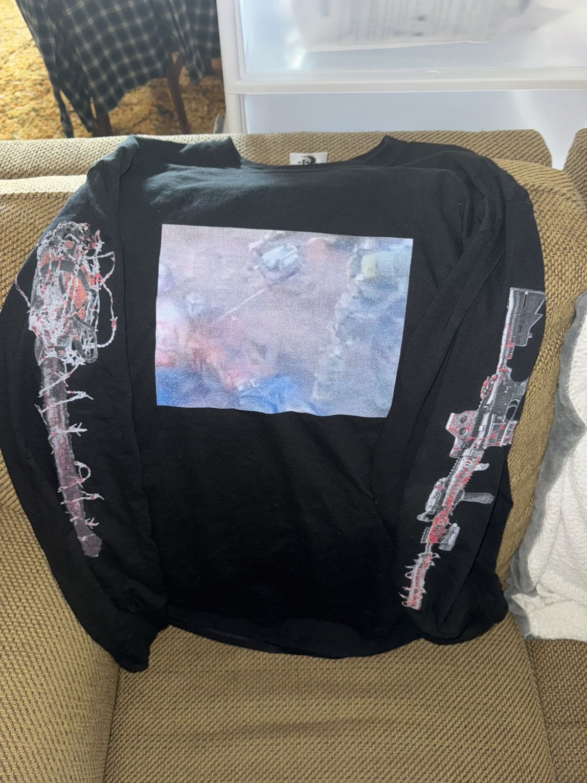 Other Korrupt World Chainsaw Longsleeve Size US XL / EU 56 / 4 - 1 Thumbnail