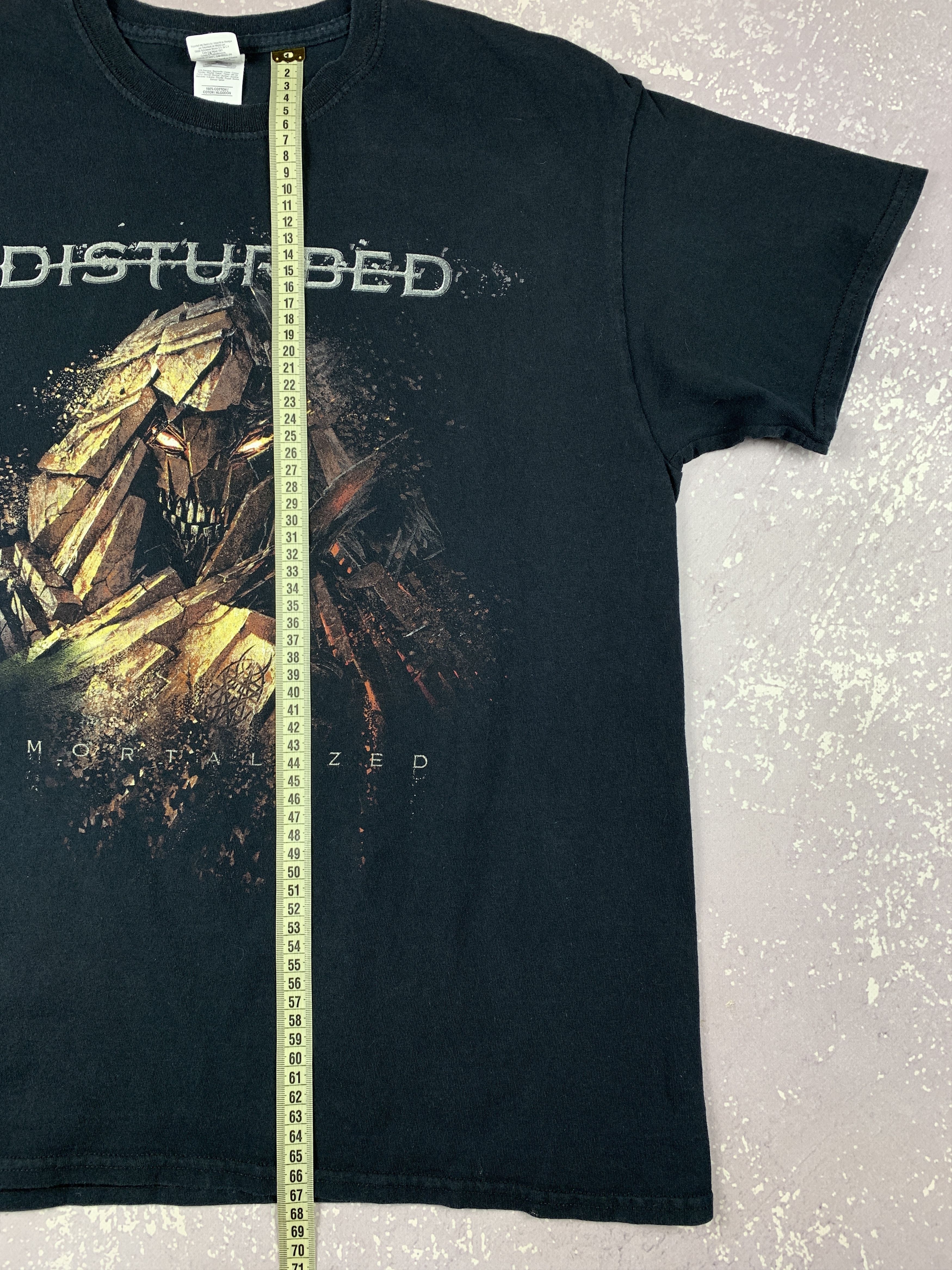 Band Tees × Vintage Vintage Disturbed Immortalized 2017 Band Tour T Shirt Size US L / EU 52-54 / 3 - 9 Thumbnail