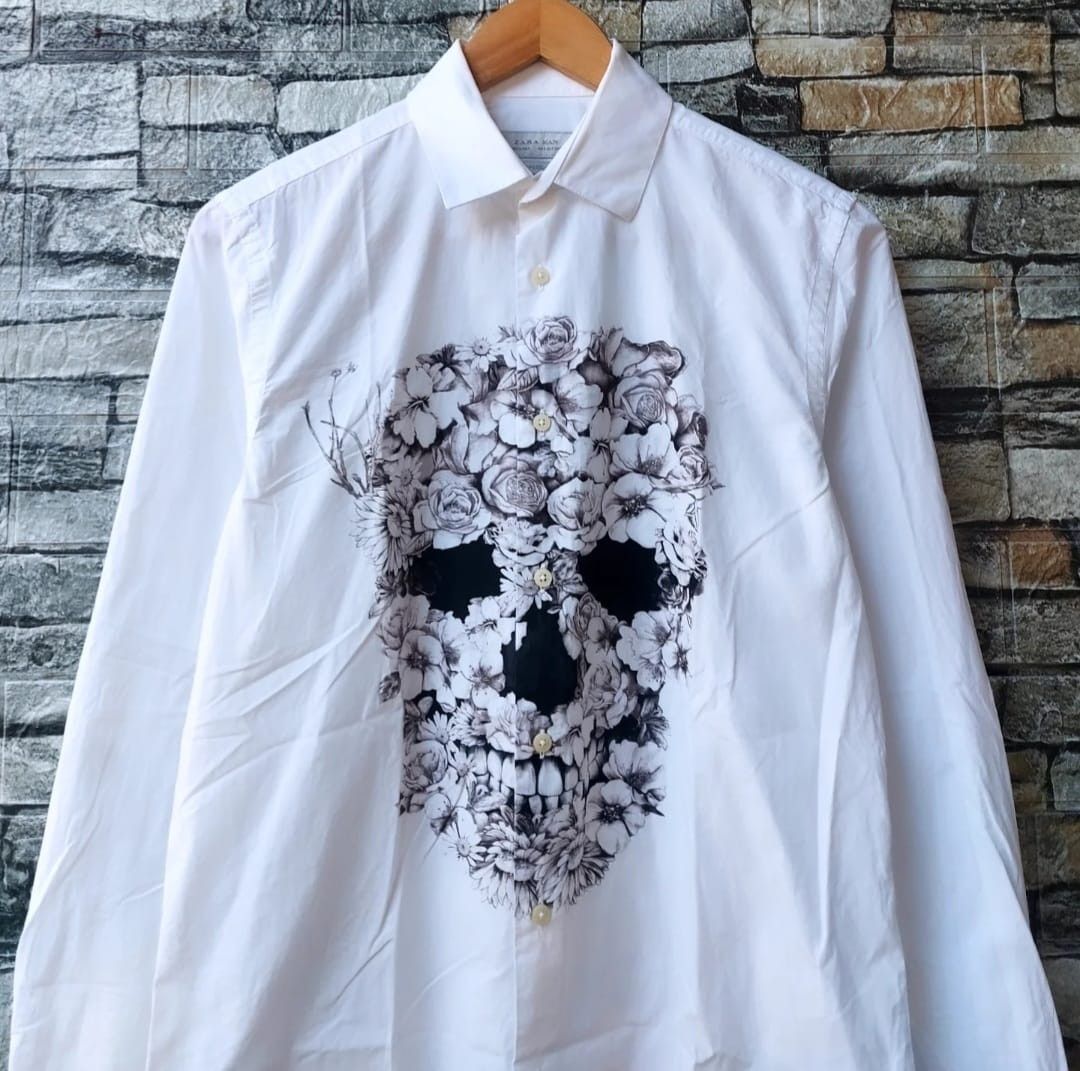 Zara ZARA MAN Long Sleeve Button Shirt Size US S / EU 44-46 / 1 - 3 Thumbnail