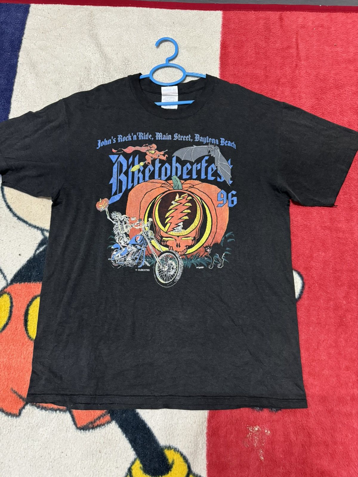 Grateful Dead Vintage Grateful Dead Biketober Fest 96 t shirt Size US L / EU 52-54 / 3 - 1 Thumbnail