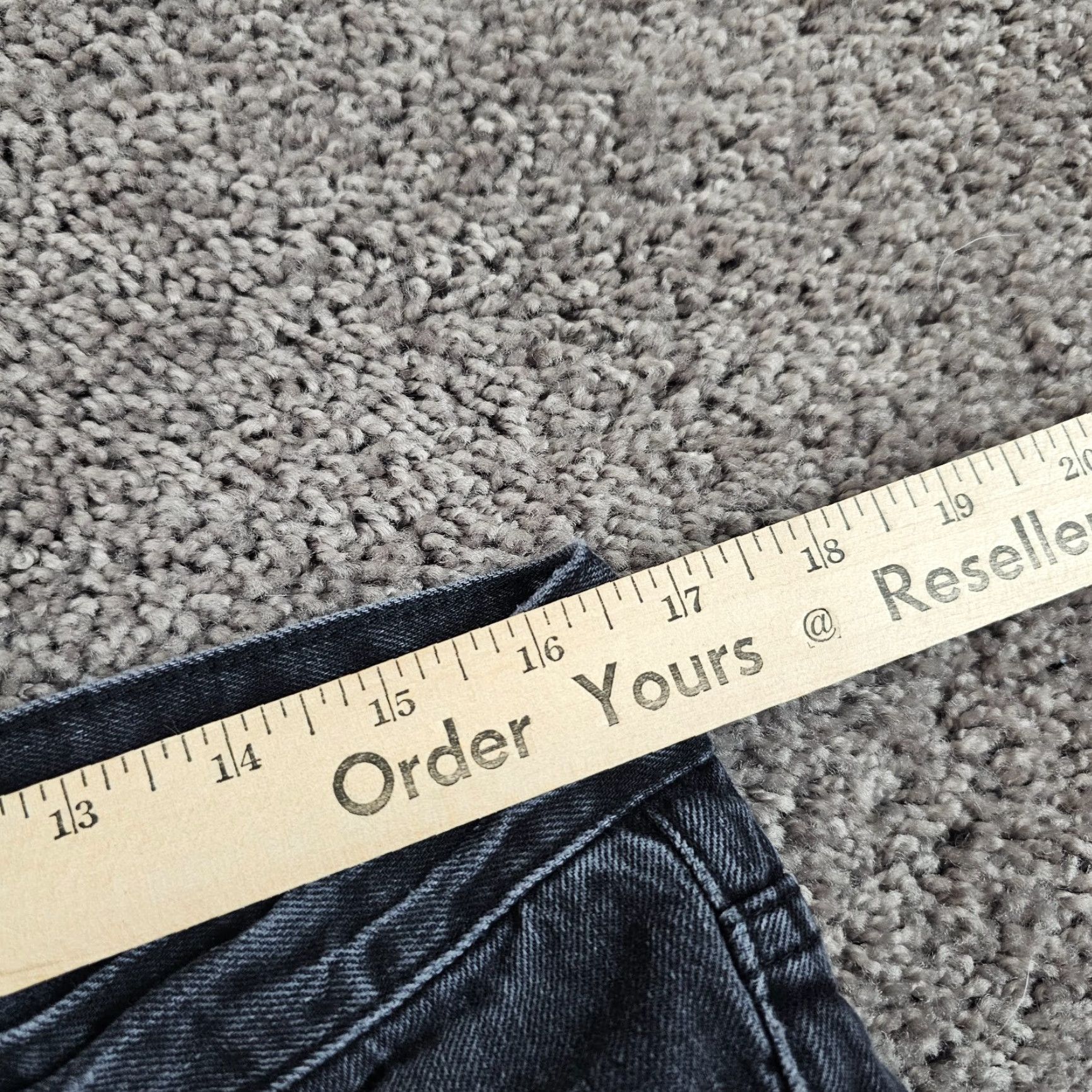 Silver Jeans Co. Silver Jeans Mens 33x32 Black Slim Straight Leg Distressed Stretch Denim Kenaston Size US 32 / EU 48 - 5 Thumbnail