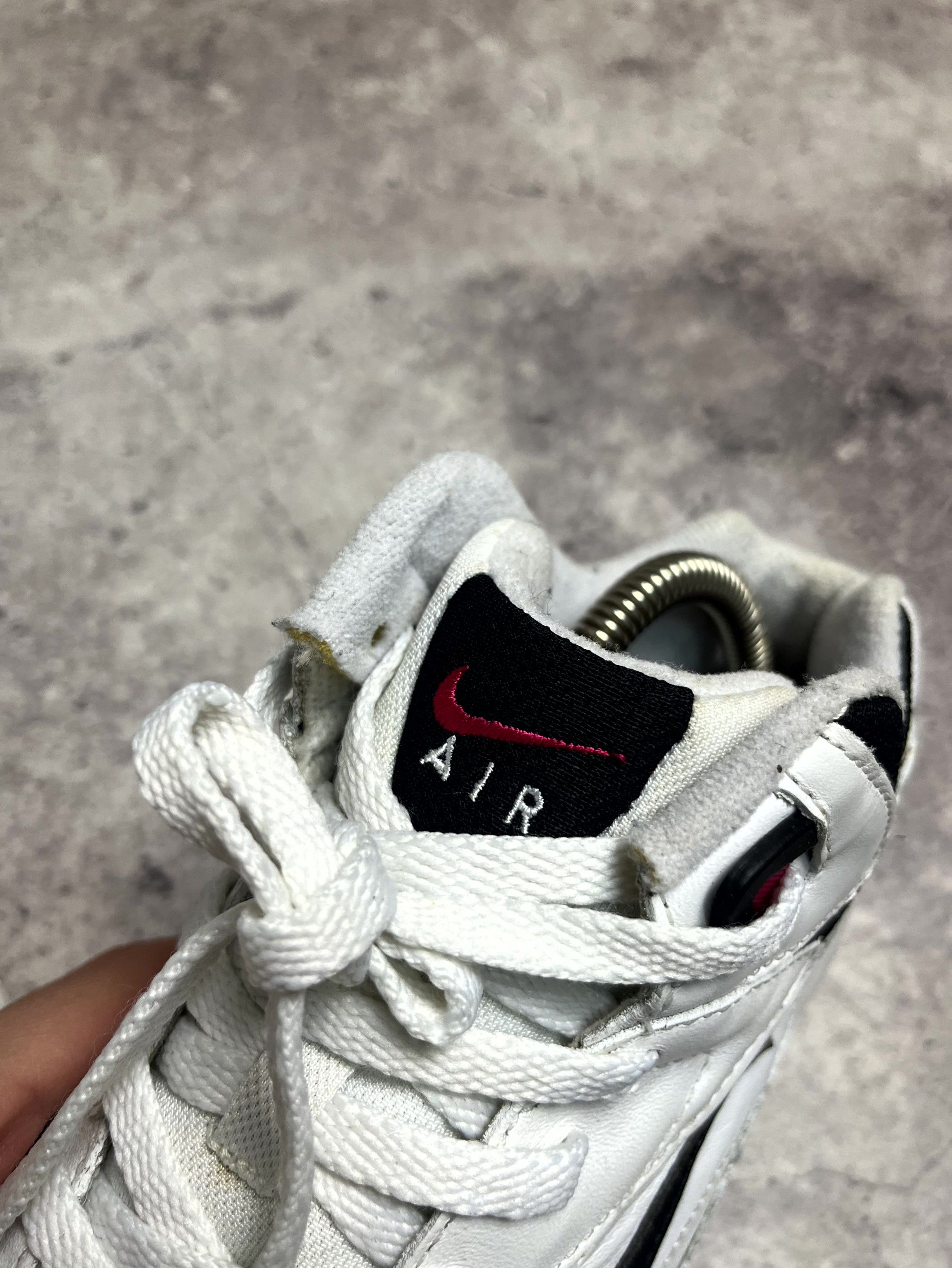 Nike Vintage Nike Air High Top White Sneakers Size US 7.5 EU 38.5 Size US 7.5 / IT 37.5 - 7 Thumbnail