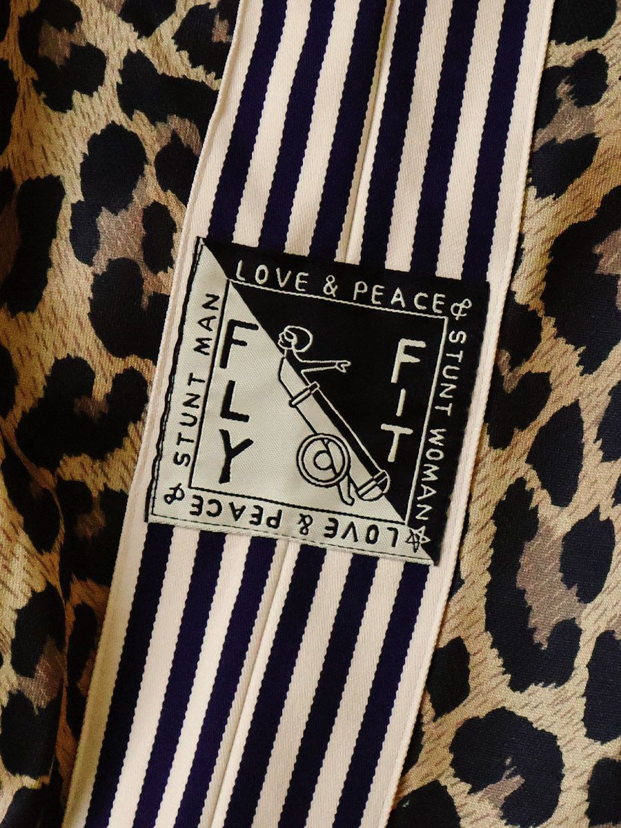 Kapital Kapital Smooth jersey Leopard baggy track pants Size US 32 / EU 48 - 2 Thumbnail