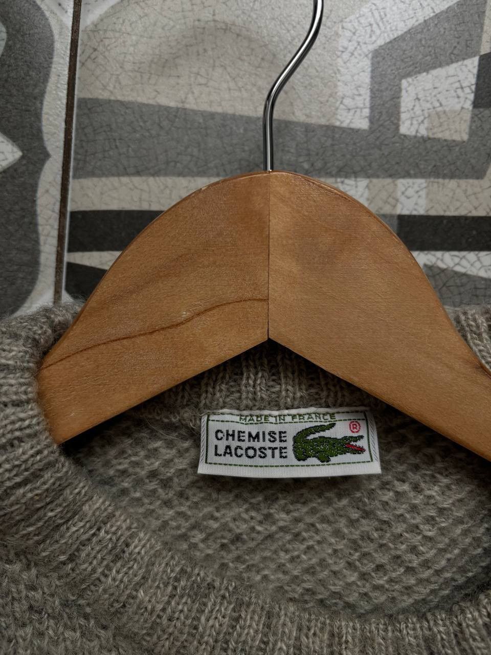Lacoste Lacoste Chemise vintage knit sweater Size US L / EU 52-54 / 3 - 8 Thumbnail