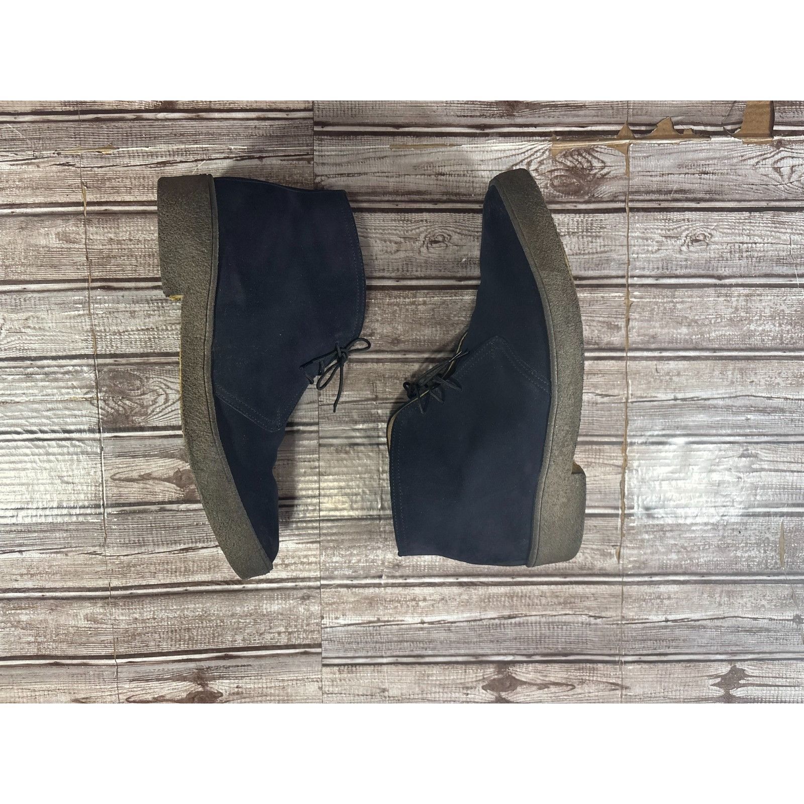 Sanders Sanders James Bond Suede Chukka boots size 13 D color navy m Size US 13 / EU 46 - 5 Thumbnail