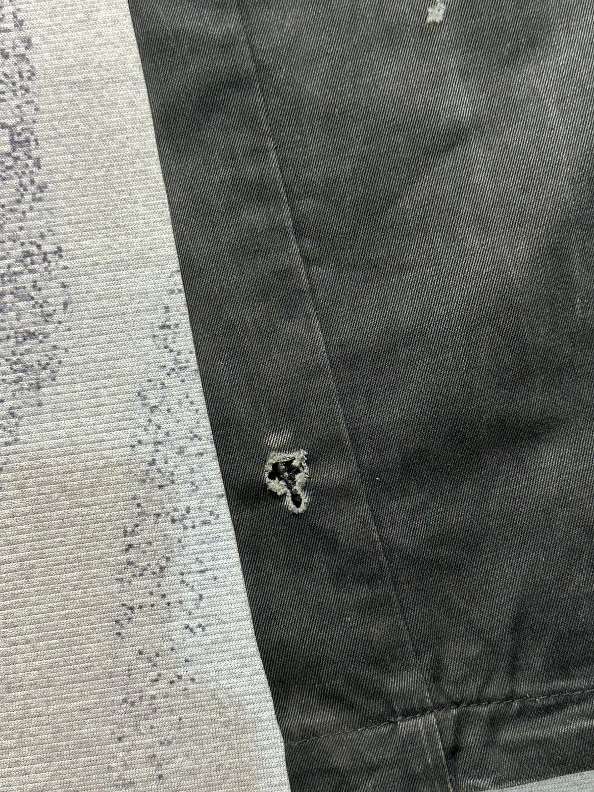 If Six Was Nine ROEN X Sematicdesign Black Rust Strech Bondage Denim Jeans Size US 32 / EU 48 - 16 Thumbnail