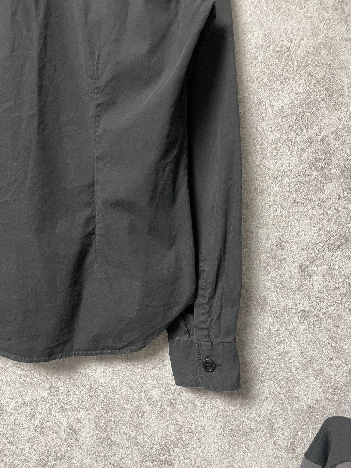 Dolce & Gabbana Vintage Dolce Gabbana D&G Black Slim Fit Long Sleeve Shirt Size US L / EU 52-54 / 3 - 18 Thumbnail
