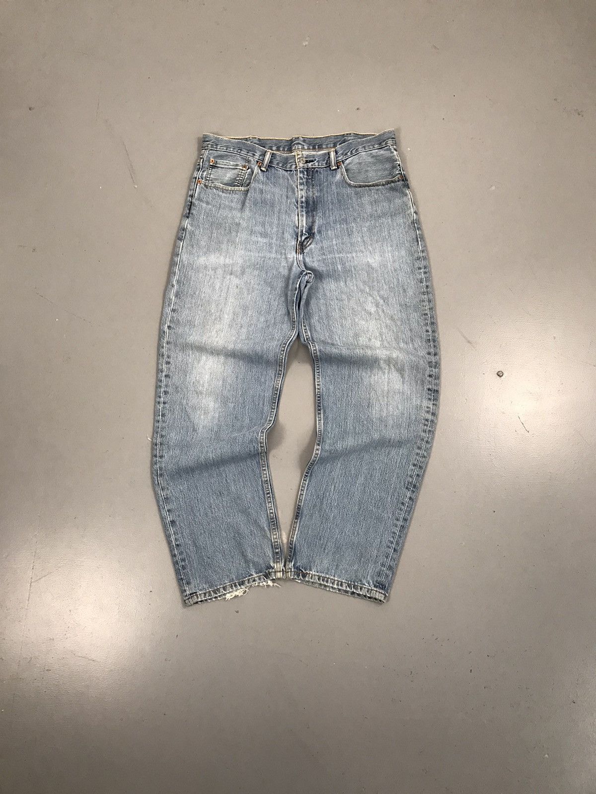 Levi's × Vintage Vintage Levi’s 90s 550 straight fit denim Size US 38 / EU 54 - 2 Thumbnail
