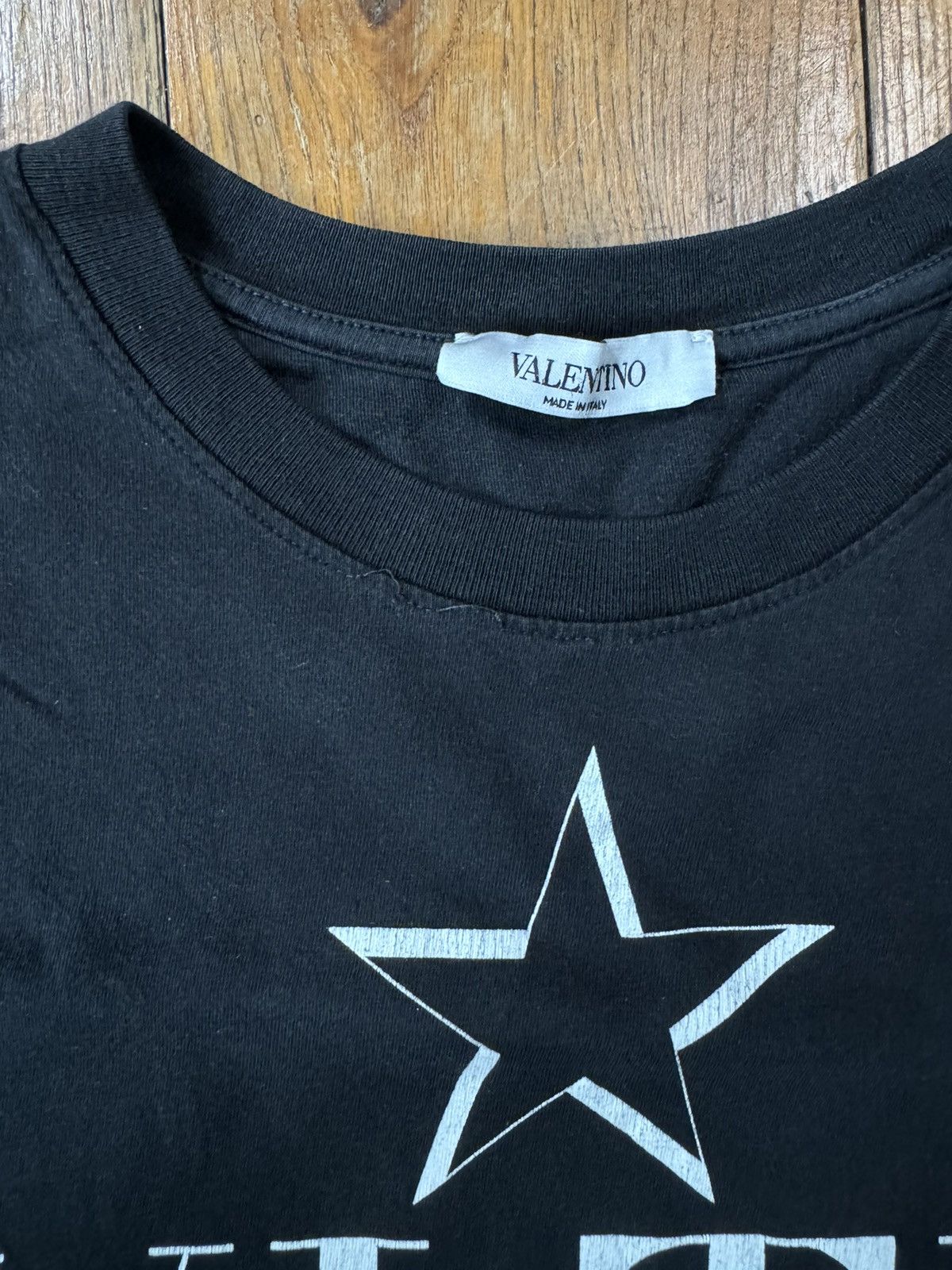 Valentino Vintage Valentino Star Tee Size US M / EU 48-50 / 2 - 2 Thumbnail
