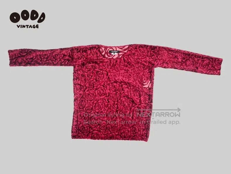 Junya Watanabe Junya Watanabe Goose down lace rose blouse Size XS / US 0-2 / IT 36-38 - 3 Thumbnail