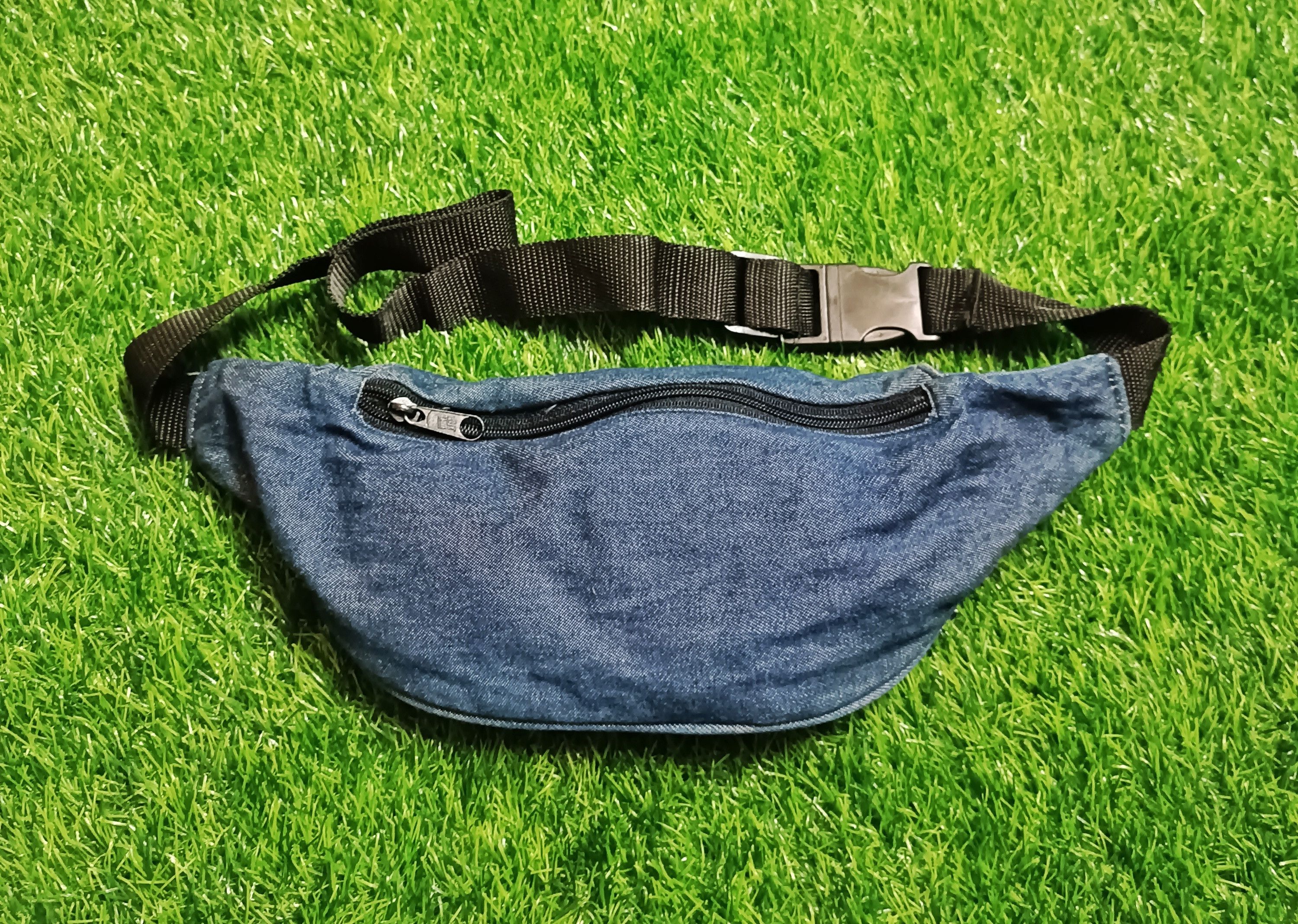 Marlboro Classics × Vintage MARLBORO VINTAGE 90'S THREE STAR DENIM WAISTBAG POUCHBAG Size ONE SIZE - 4 Thumbnail