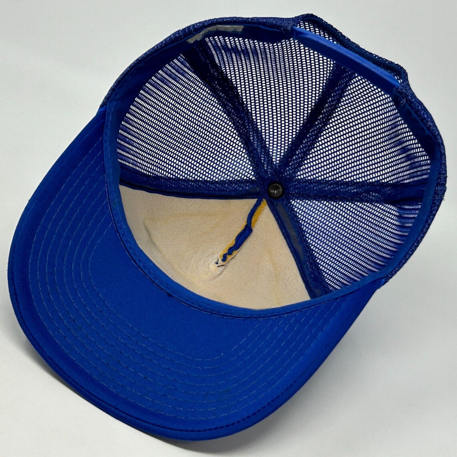 Vintage Vintage Chatsworth Baseball Trucker Hat Cap 80s Blue Size ONE SIZE - 4 Thumbnail