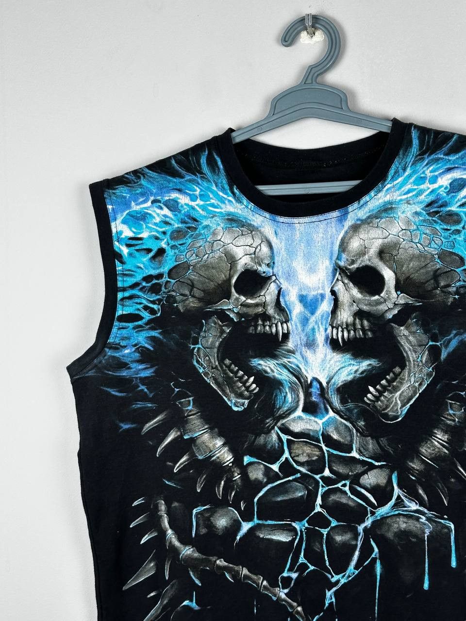 Band Tees Vintage Skull Falmes Band Punk Rock AOP Tank Top Size US L / EU 52-54 / 3 - 3 Thumbnail