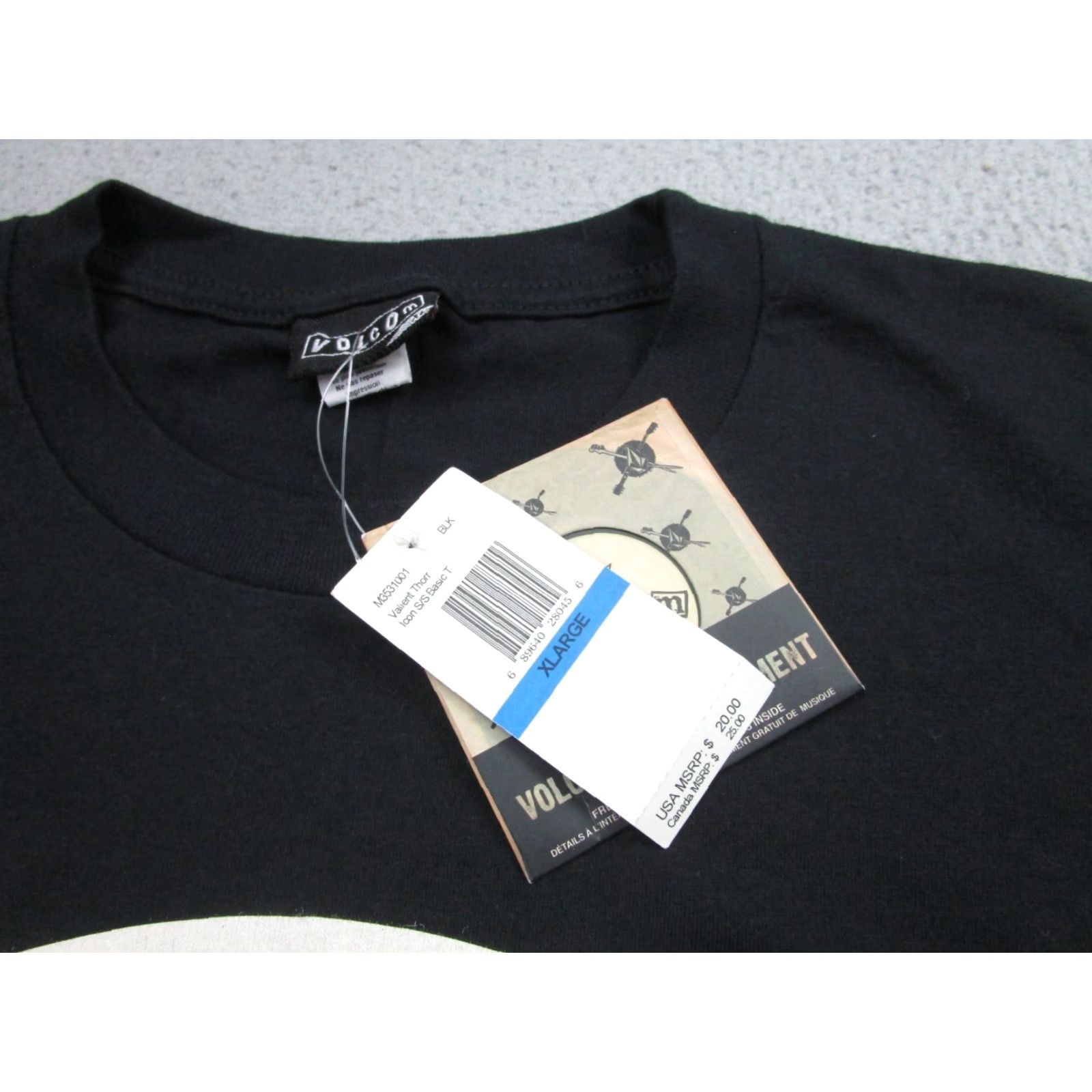 Volcom VINTAGE Volcom Shirt Mens XL Black Graphic Print 90s Rock Music T-Shirt Cowboys Punk 2000s Mens Size US XL / EU 56 / 4 - 5 Thumbnail