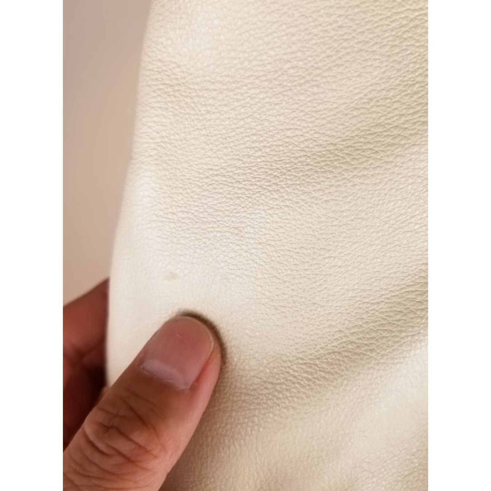 Coach VINTAGE COACH BEIGE LEATHER SHOULDER HAND BAG SZ 18'X10'X7' F15447 Size ONE SIZE - 5 Thumbnail
