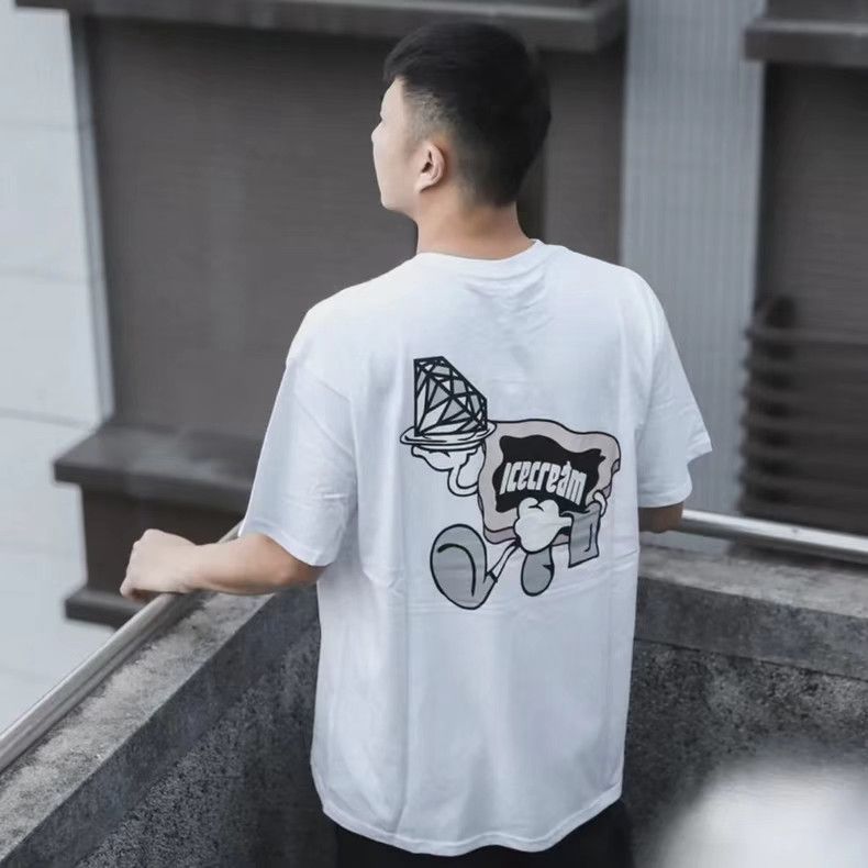 Billionaire Boys Club BBCFlying Dog American Style Cotton Hip-Hop T-Shirt Size US L / EU 52-54 / 3 - 5 Thumbnail
