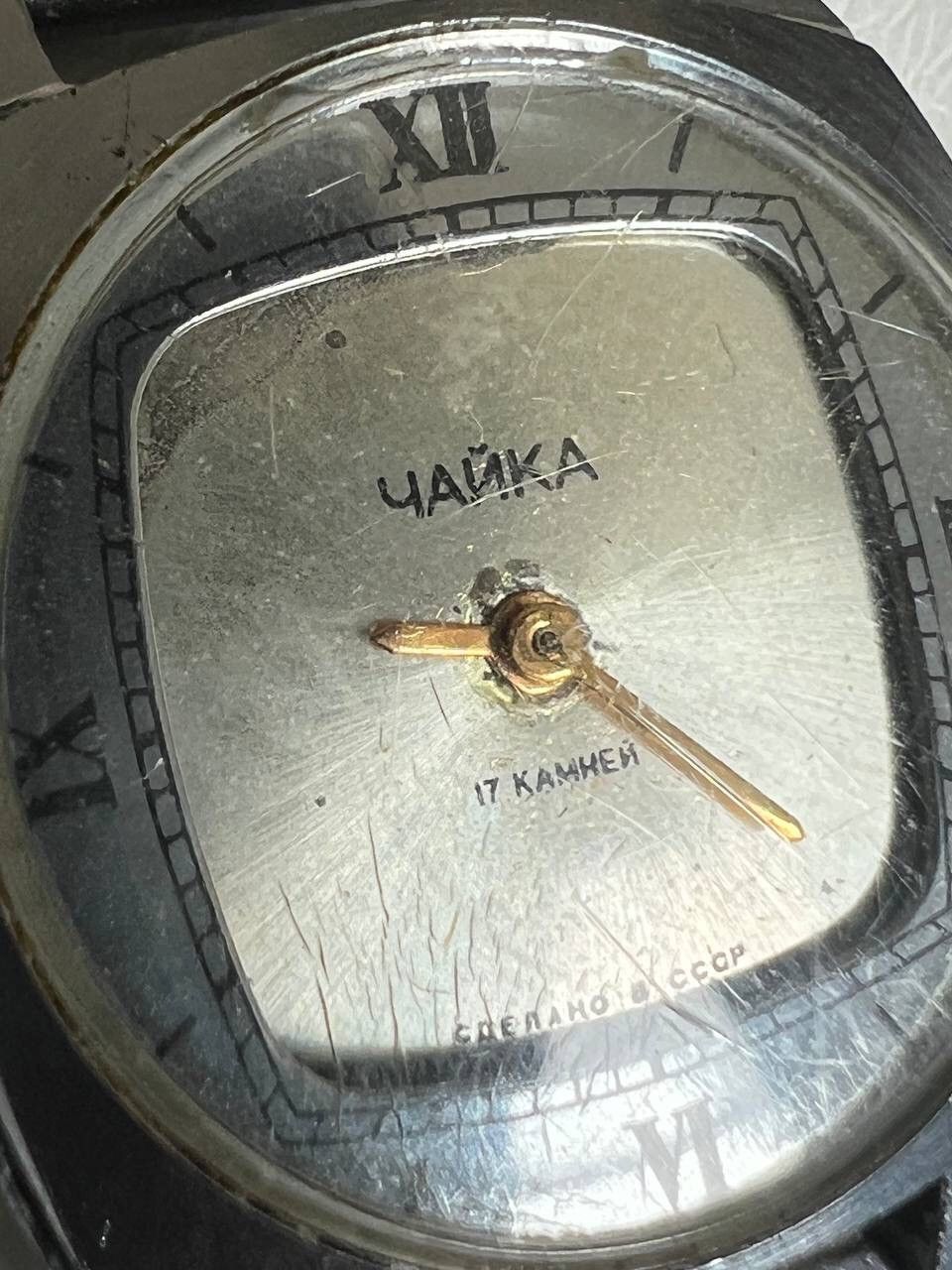 Designer × Vintage USSR 70s 80s Automatic Wrist Watch Vintage Rare Full Steel Size 36 - 3 Thumbnail