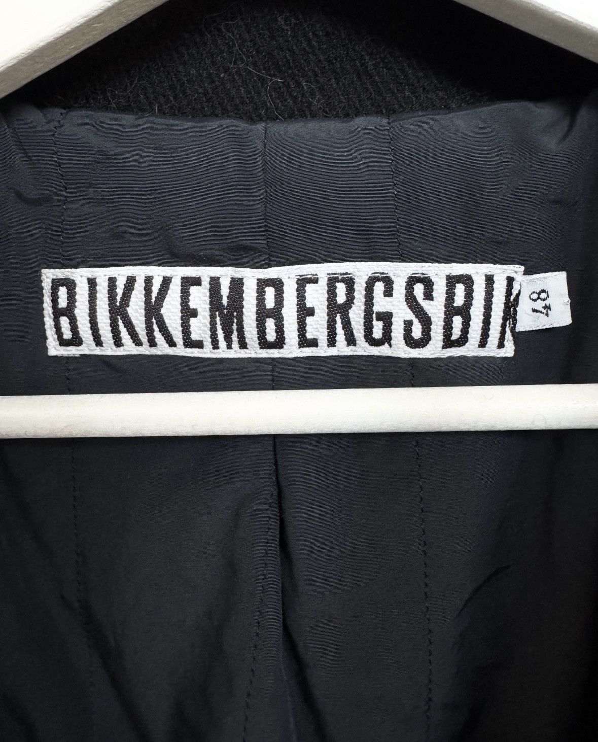 Dirk Bikkembergs Dirk Bikkembergs wool ribcage jacket AW98 Size US M / EU 48-50 / 2 - 7 Thumbnail