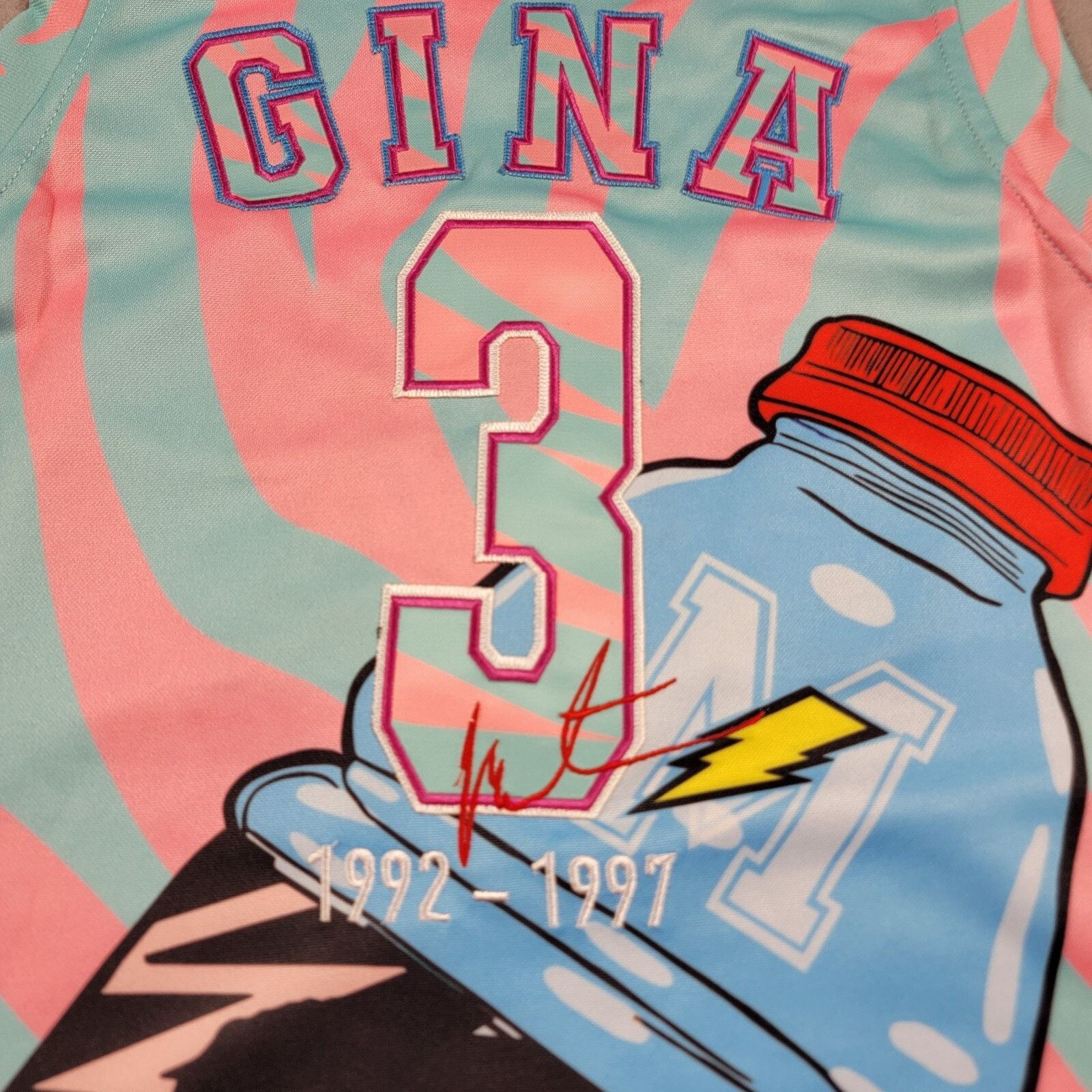 Diamond Supply Co. Headgear Classics Martin Show Damn Gina Basketball Jersey L Size US L / EU 52-54 / 3 - 5 Thumbnail