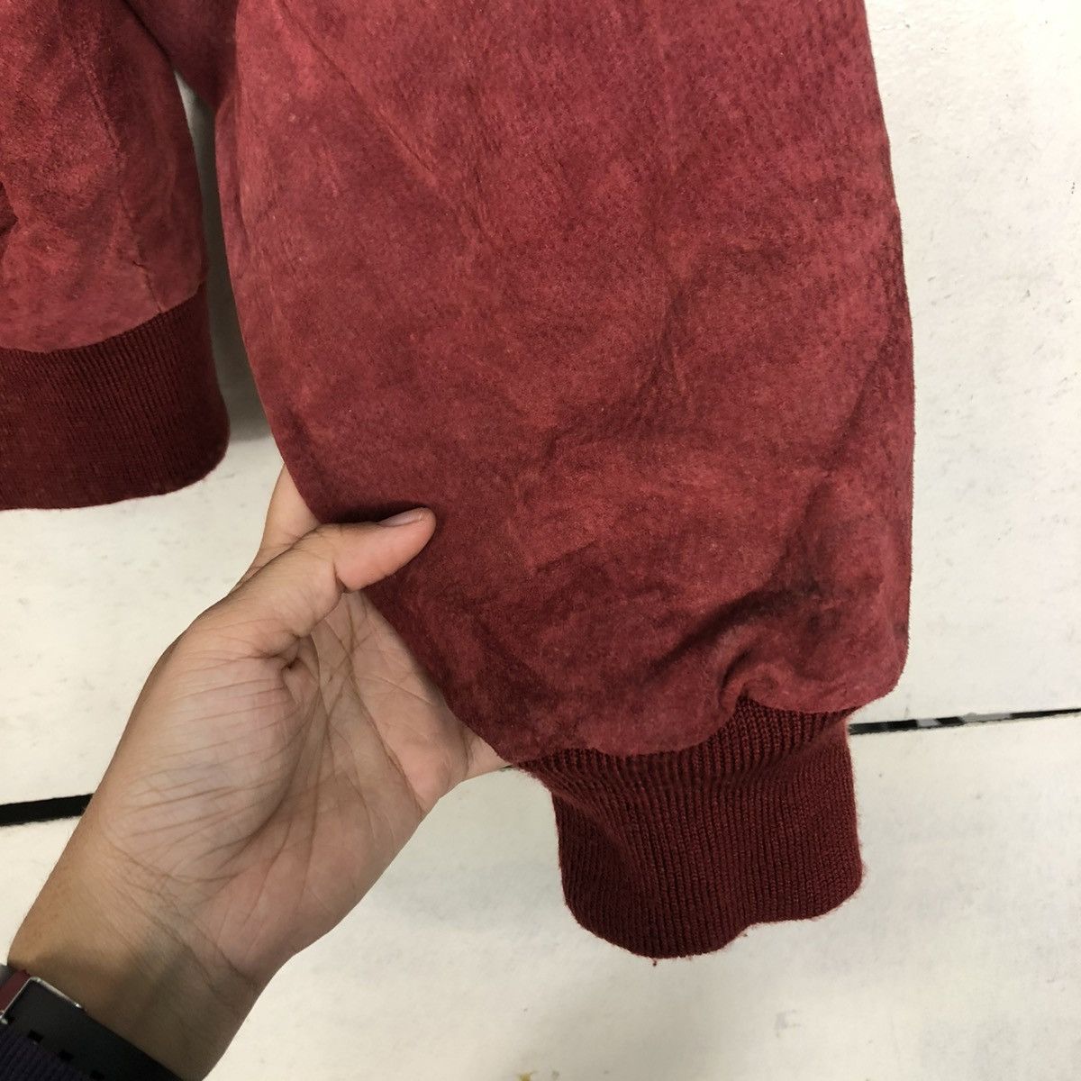 Japanese Brand 🔥VINTAGE BIKER GENUINE LEATHER JACKET ONTIME ISSEY MIYAKE Size US M / EU 48-50 / 2 - 17 Thumbnail