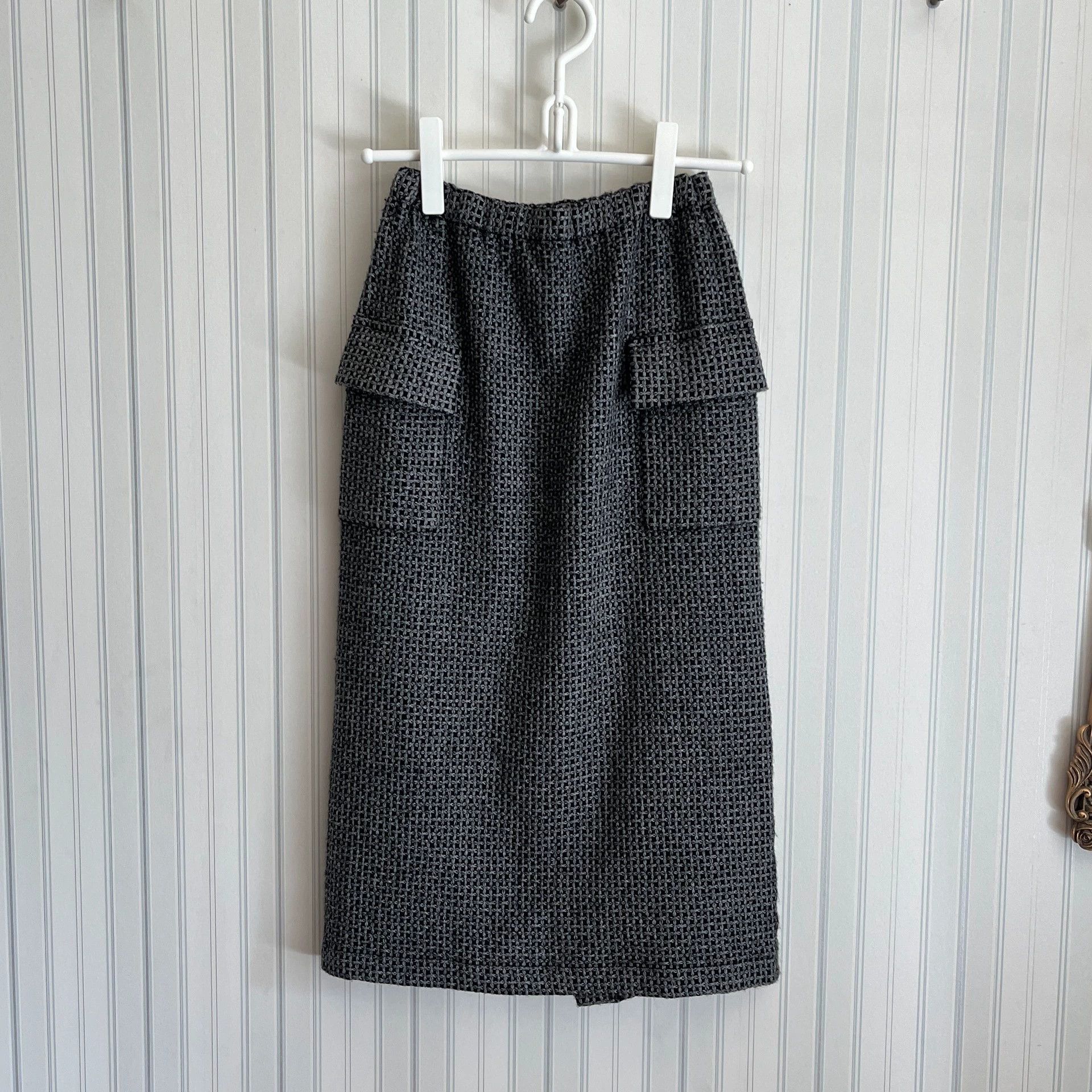 Comme des Garcons Comme des Garcons Wool Crochet Skirt Size US 28 / EU 44 - 1 Thumbnail
