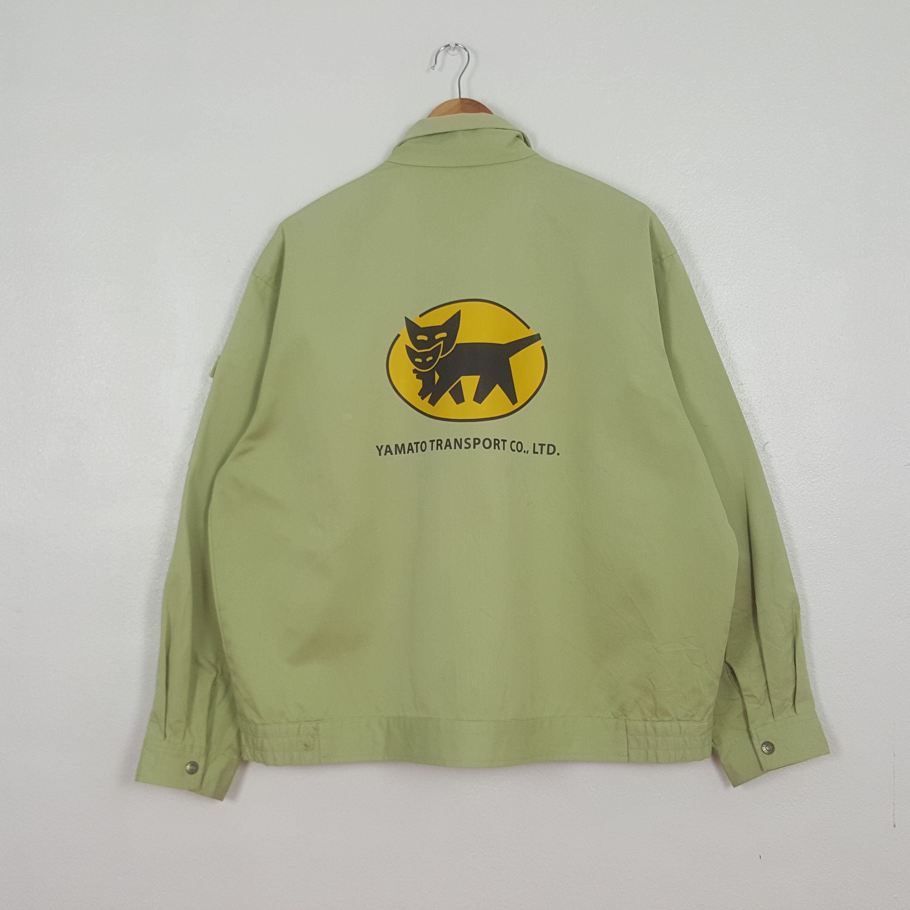 Japanese Brand Vintage Yamato Transport Japanese Work Custom Jacket C313N28 Size US XL / EU 56 / 4 - 1 Thumbnail